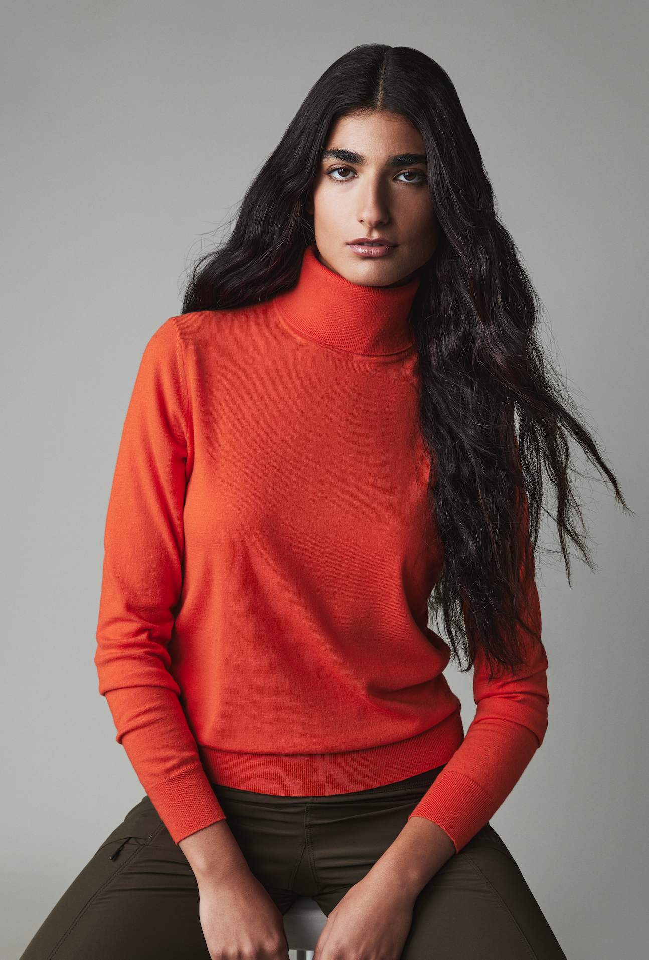 Stretch Merino Turtleneck - Image 8