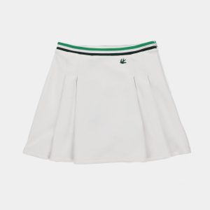 Striped Airloft Pleated Skirt
