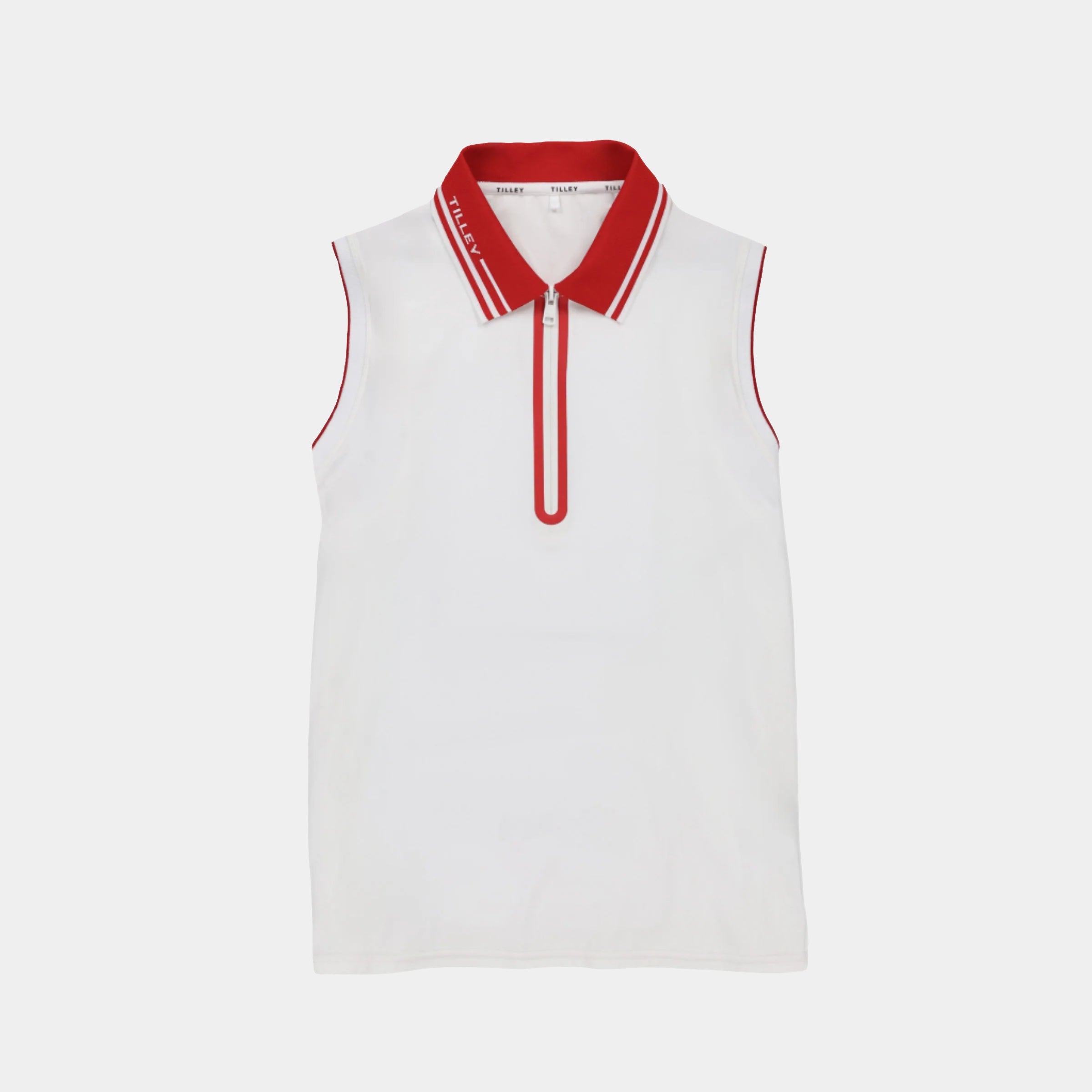 Tech Jersey Sleeveless Zip Polo - Image 14