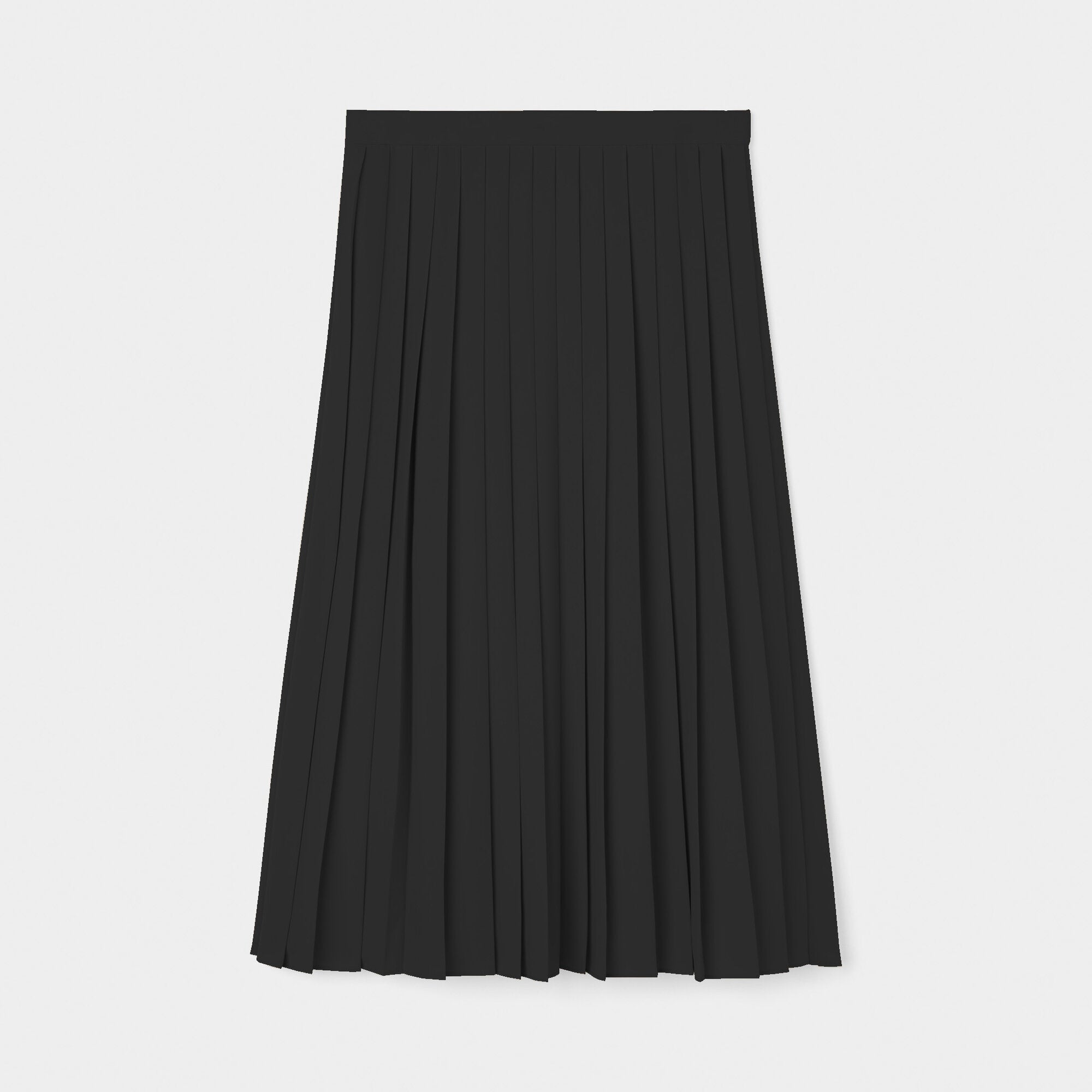 Tech Slk Pleated Midi Skirt - Image 16
