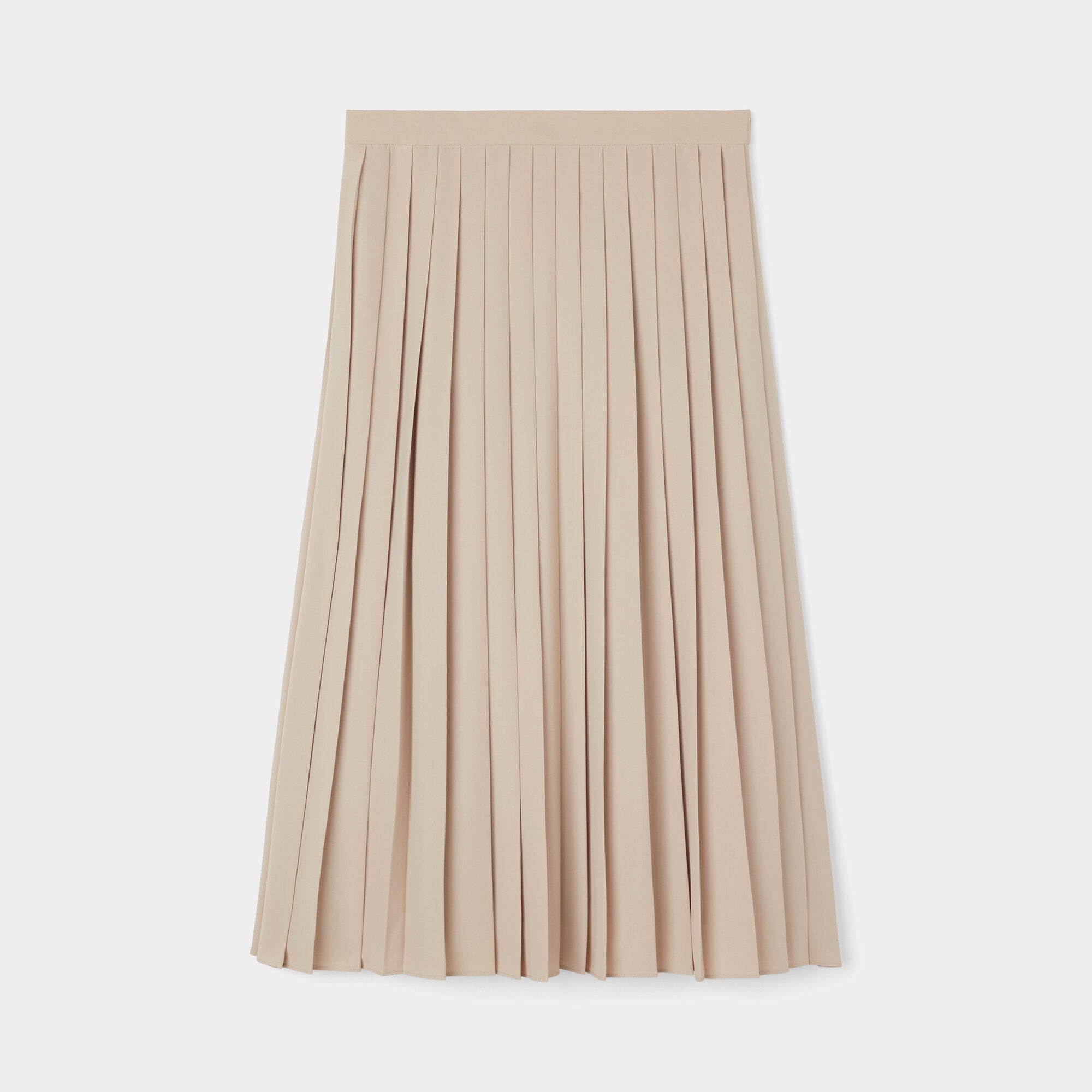 Tech Slk Pleated Midi Skirt - Image 8