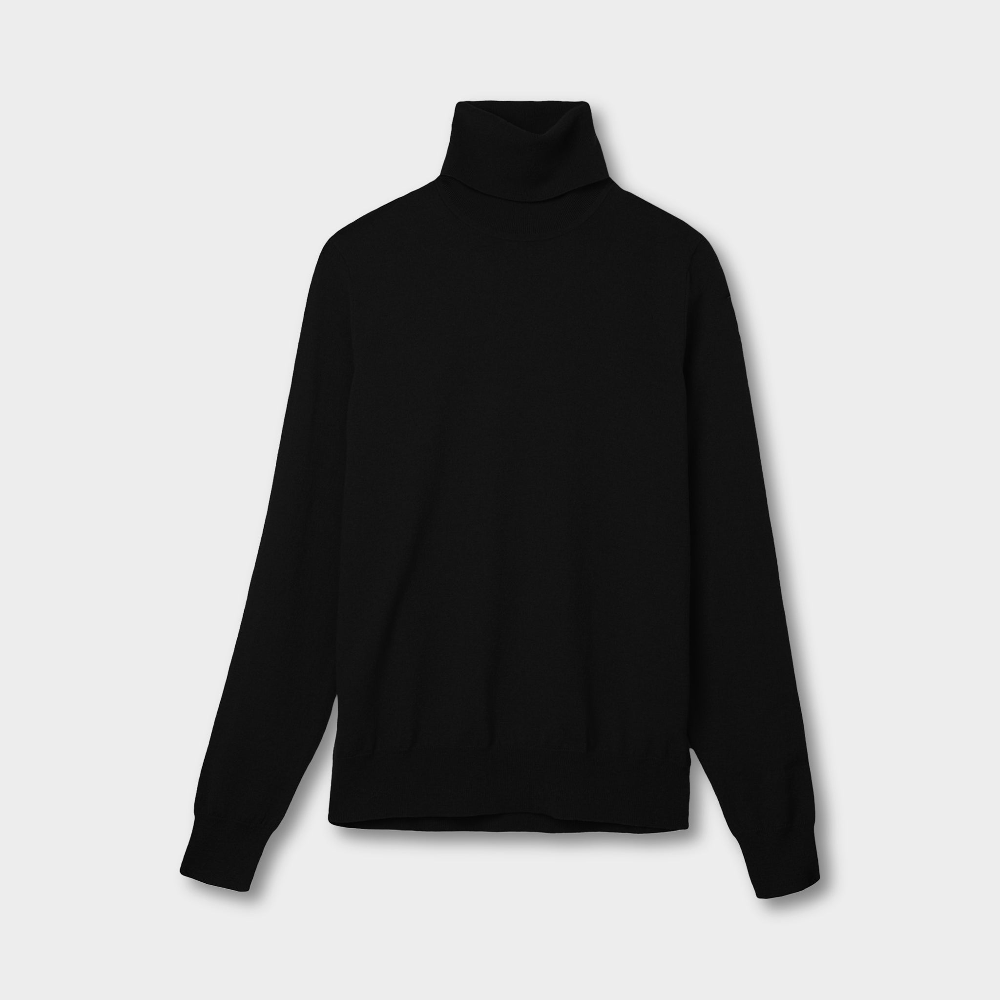 Stretch Merino Turtleneck - Image 6