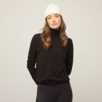 Stretch Merino Turtleneck