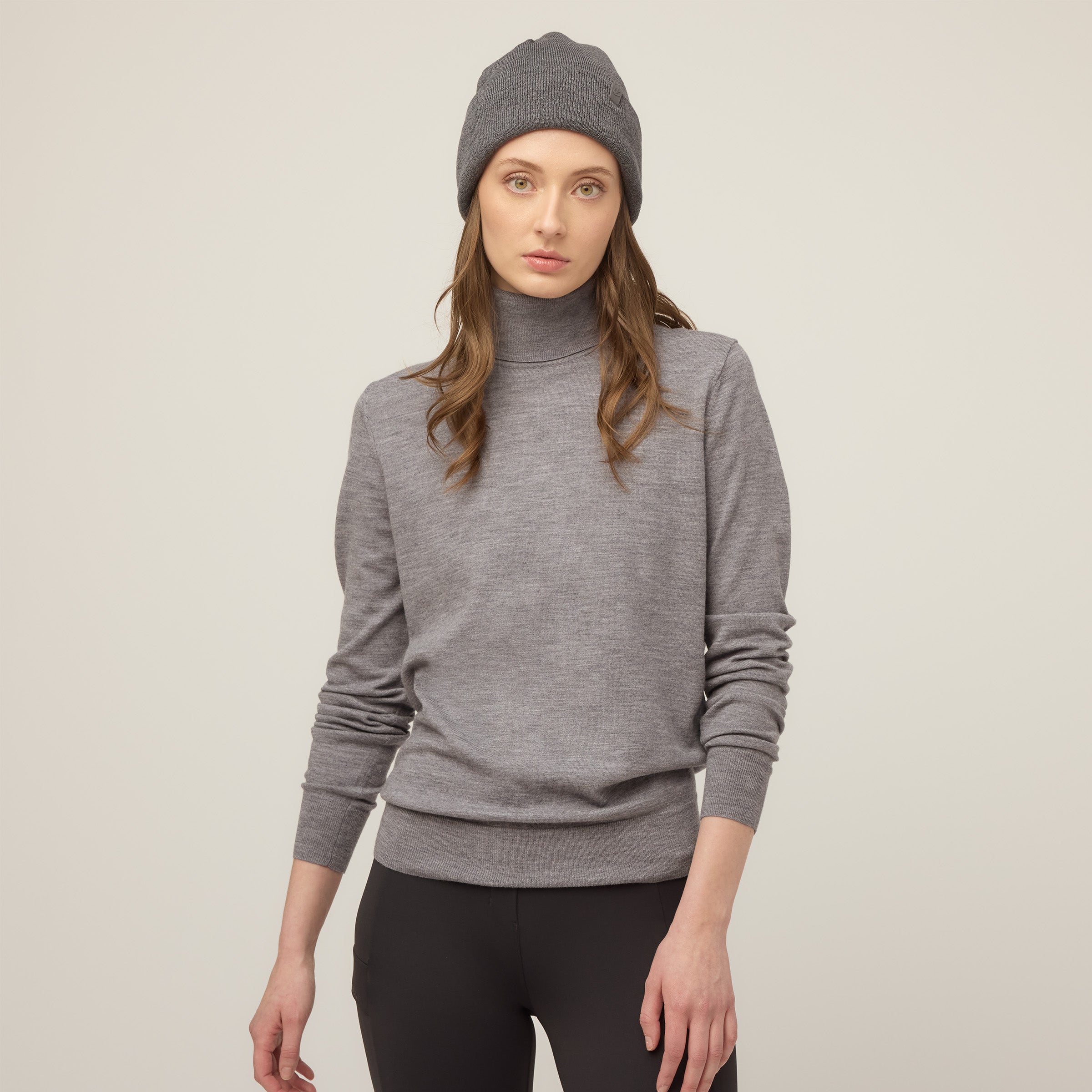 Stretch Merino Turtleneck - Image 13