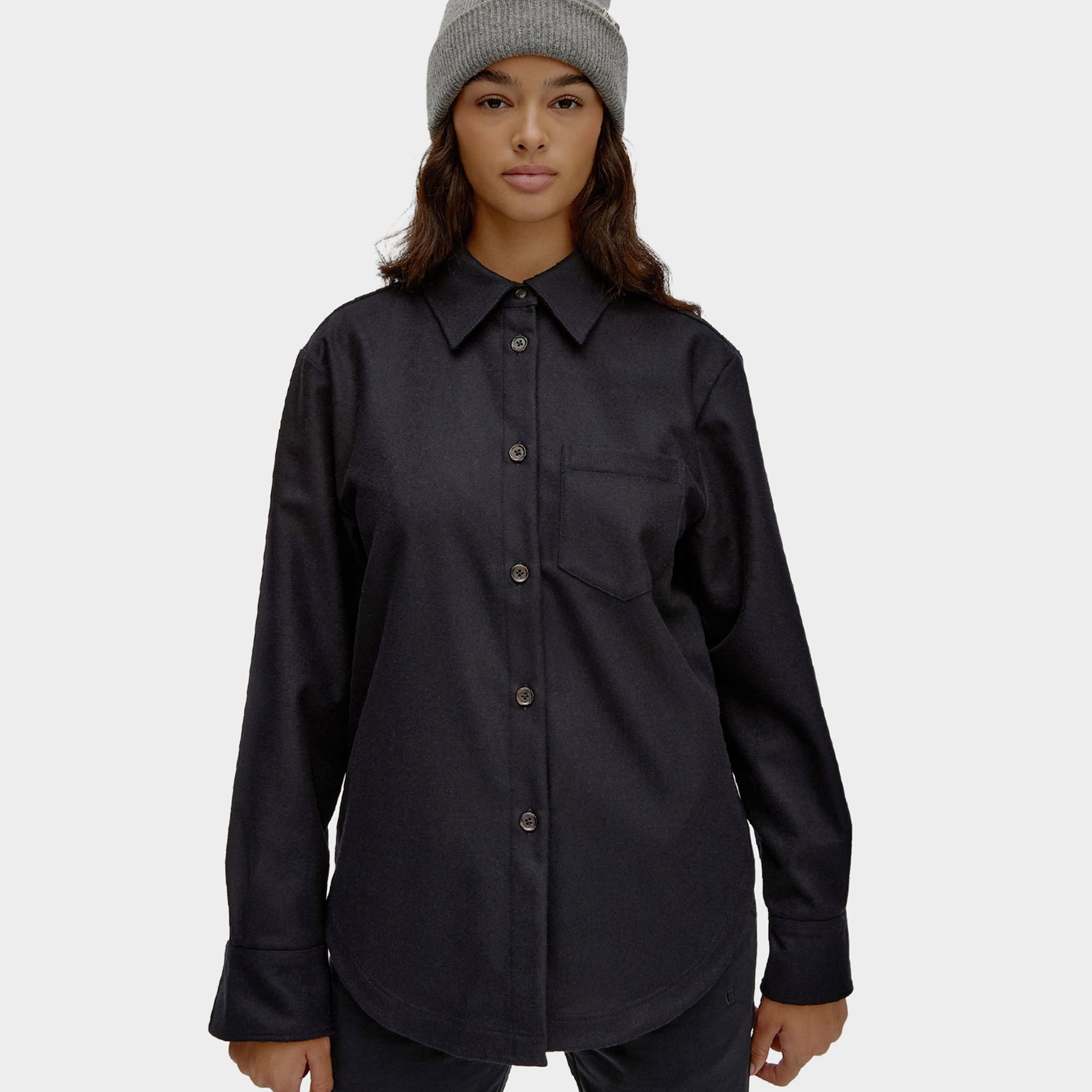 Italian Wool Shirt Jacket - Image 4