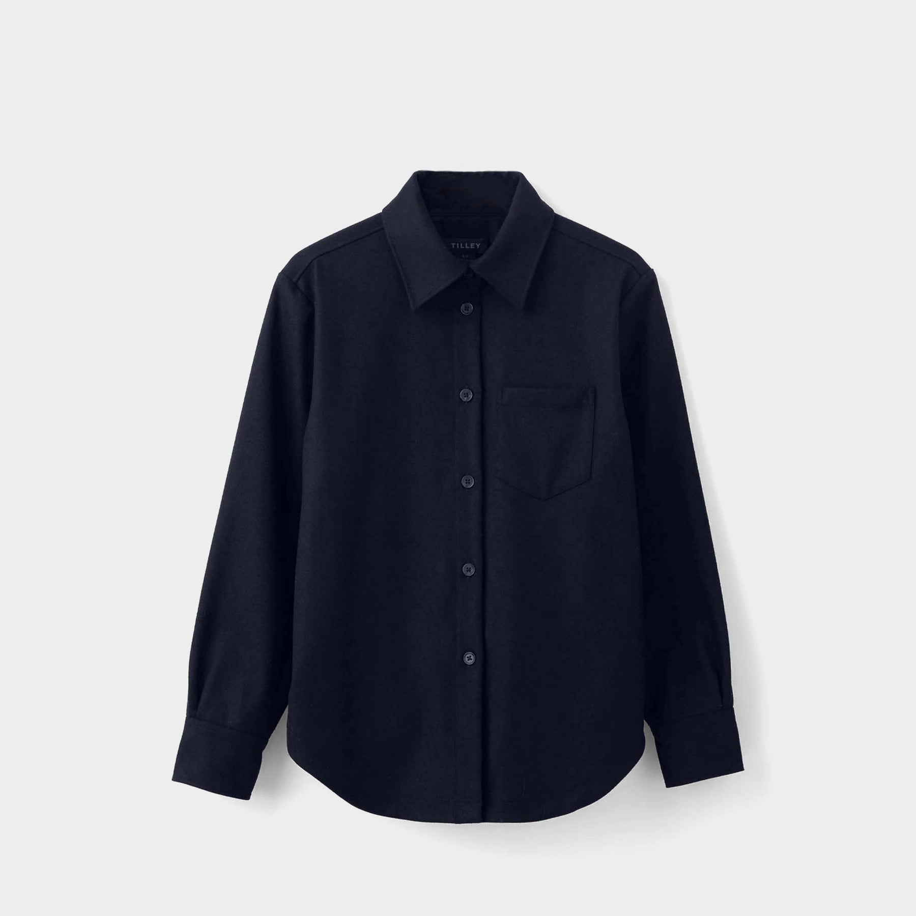 Italian Wool Shirt Jacket - Image 3