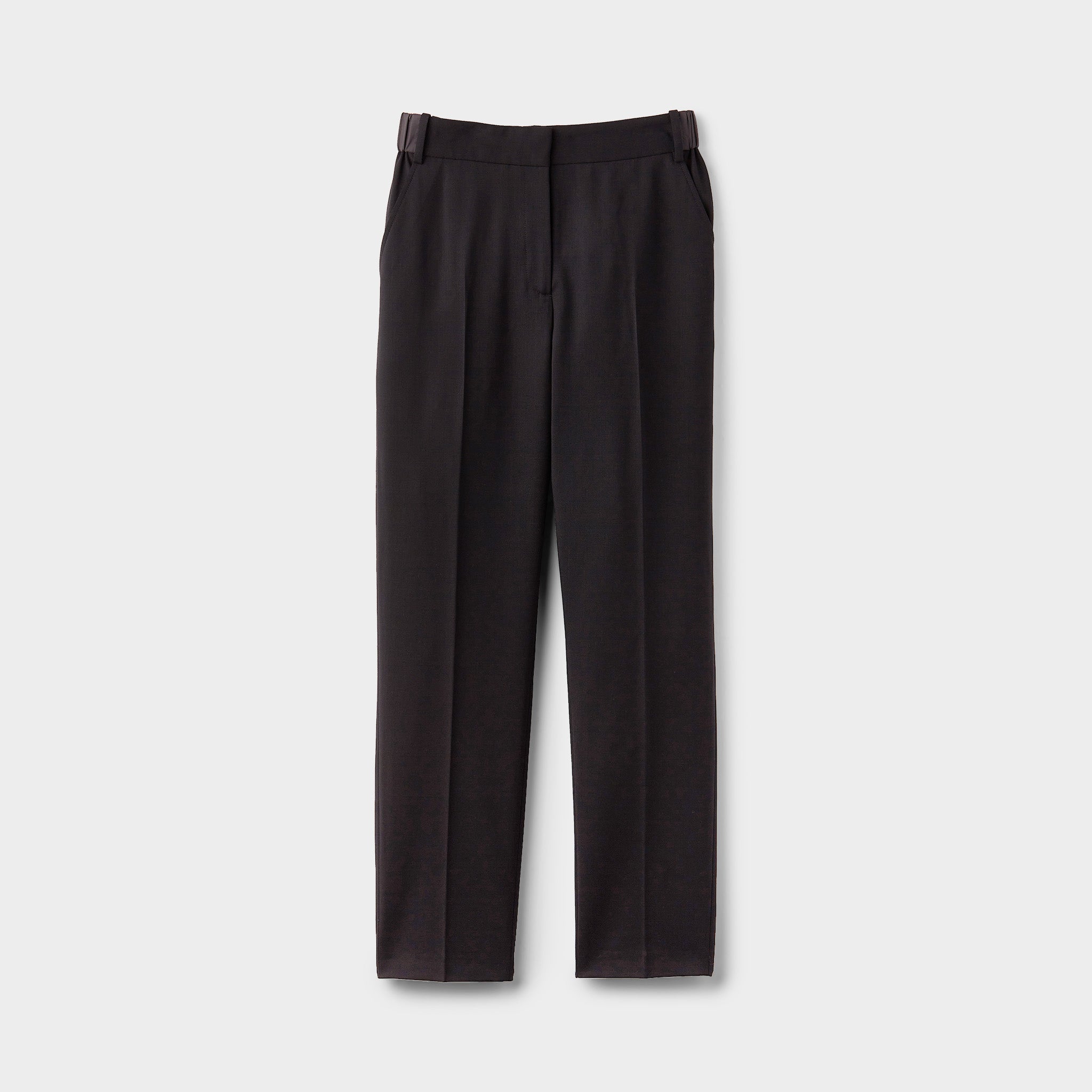 Straight Leg Wool Tech Trouser - Image 7