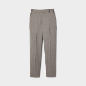 Straight Leg Wool Tech Trouser