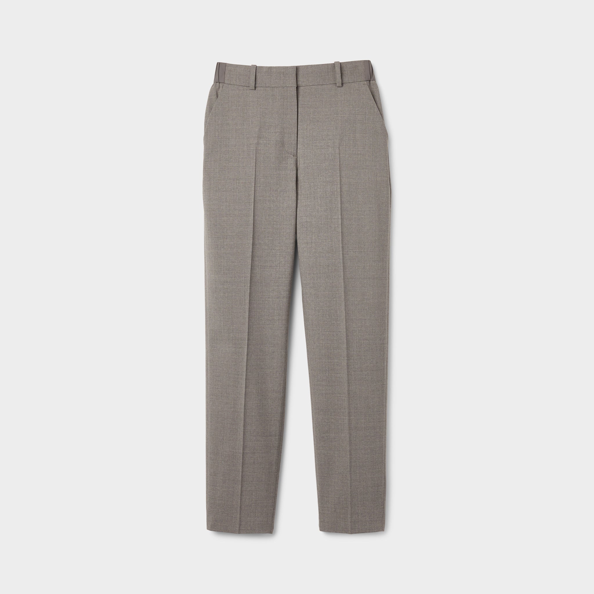 Straight Leg Wool Tech Trouser