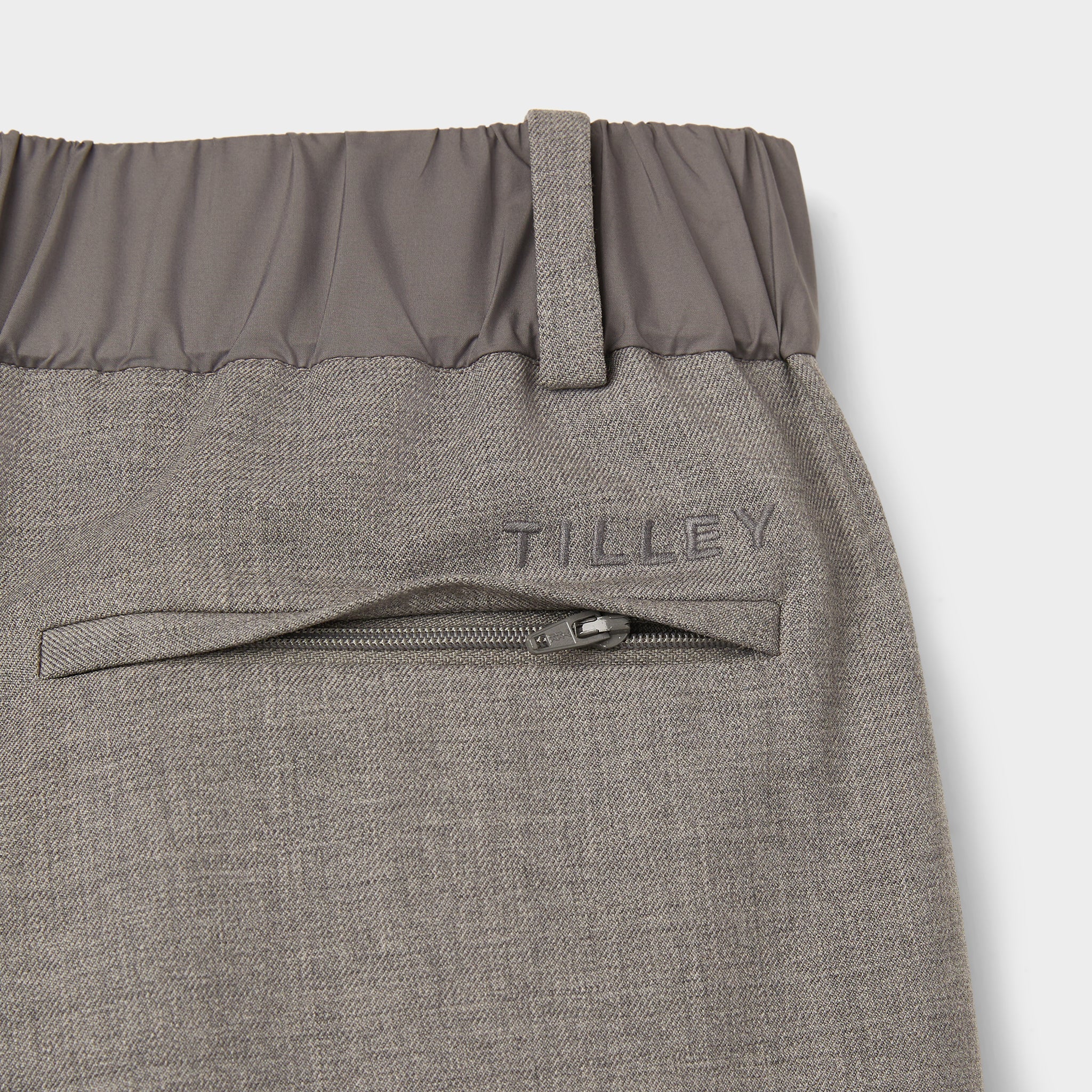 Straight Leg Wool Tech Trouser - Image 6