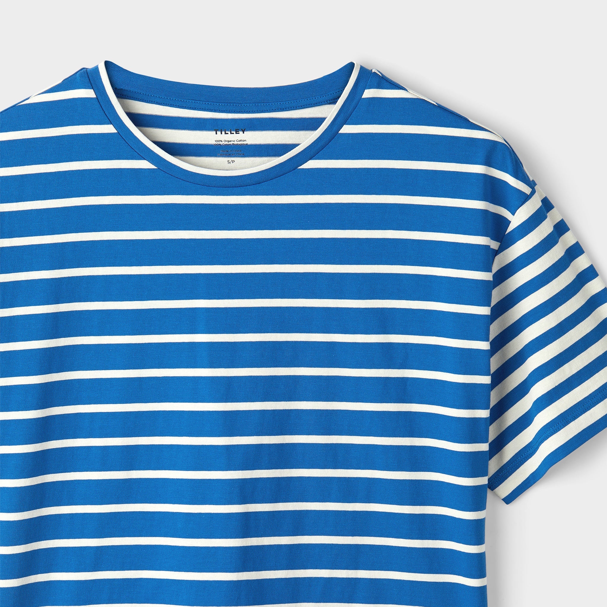 Marine Stripe Boxy Tee - Image 3