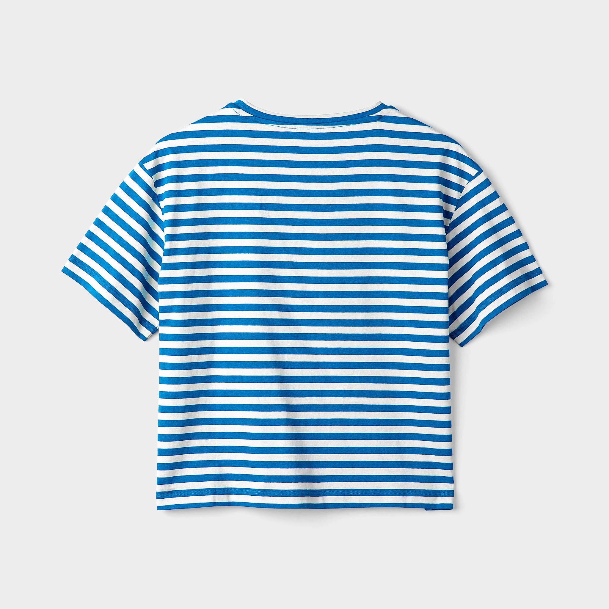 Marine Stripe Boxy Tee - Image 2