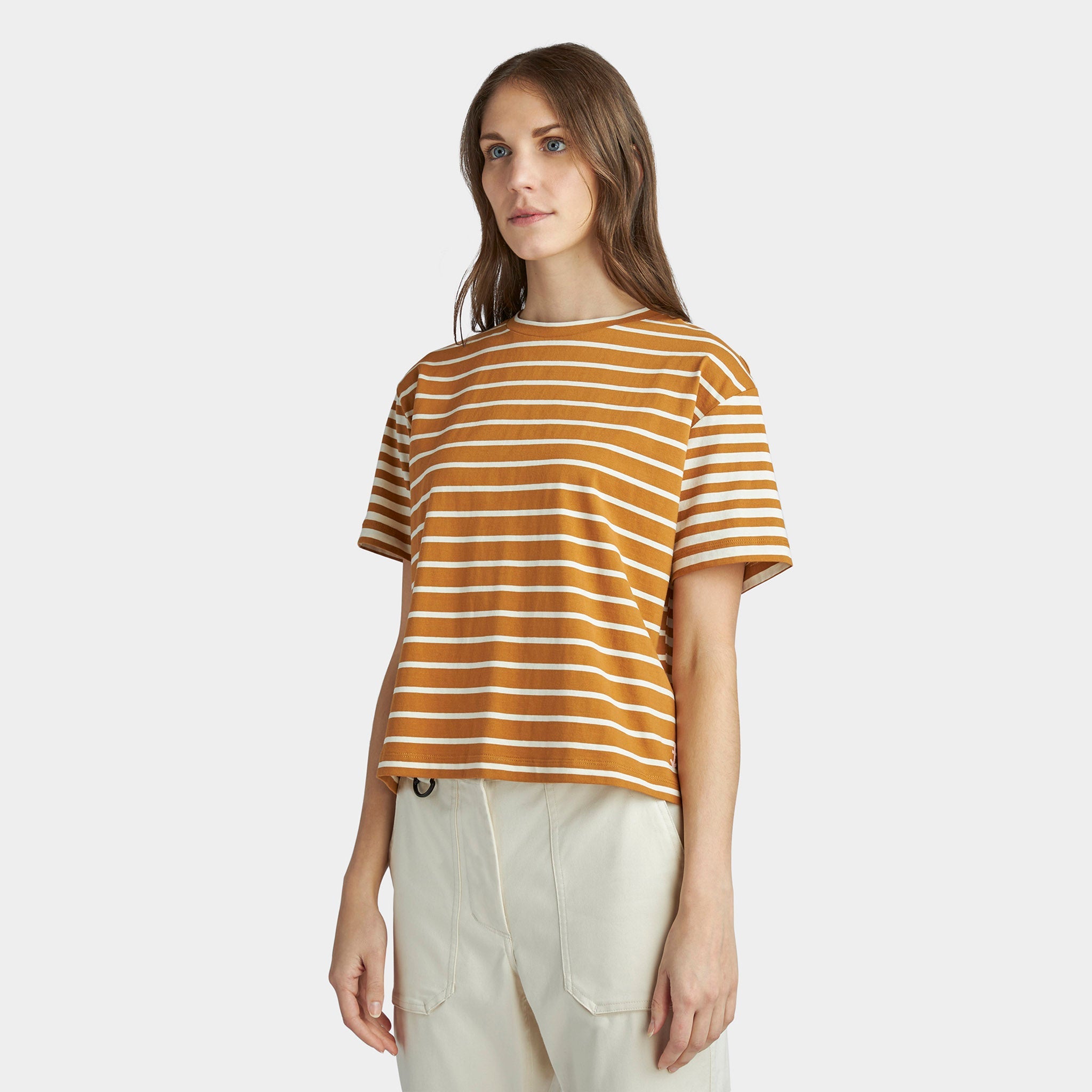 Marine Stripe Boxy Tee - Image 12