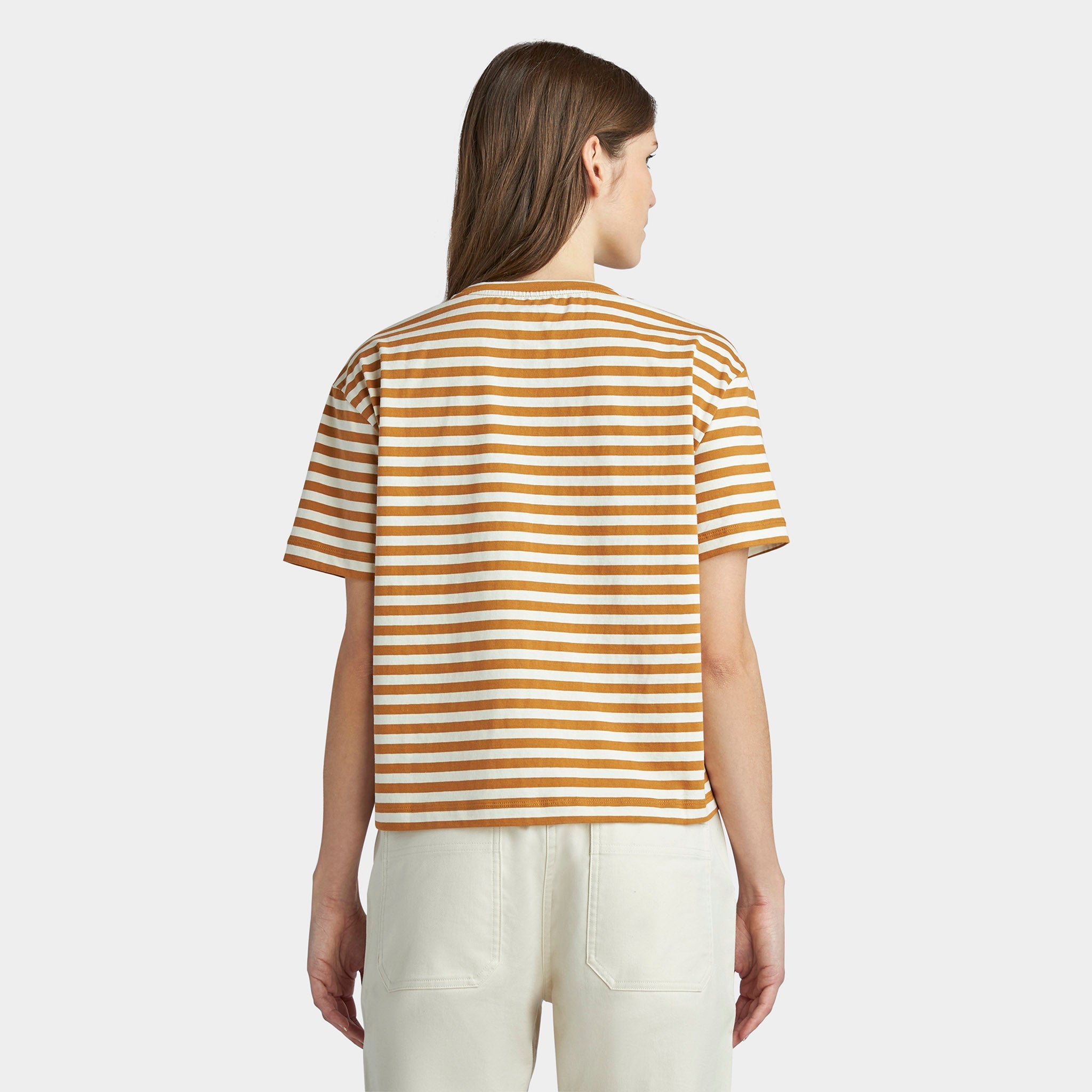 Marine Stripe Boxy Tee - Image 13