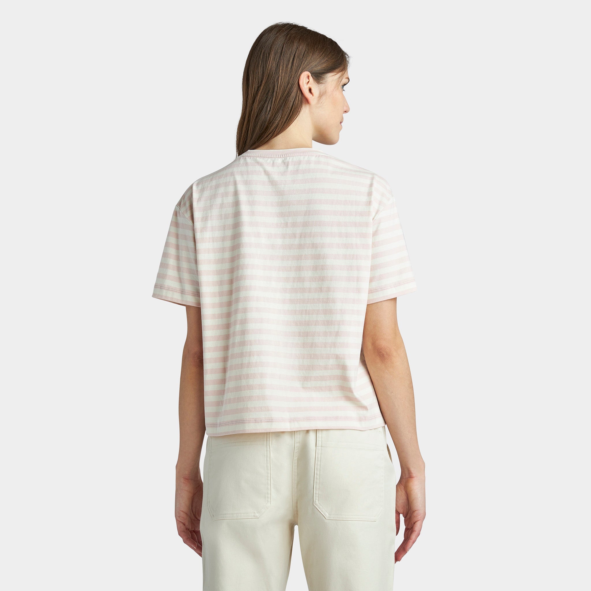 Marine Stripe Boxy Tee - Image 20