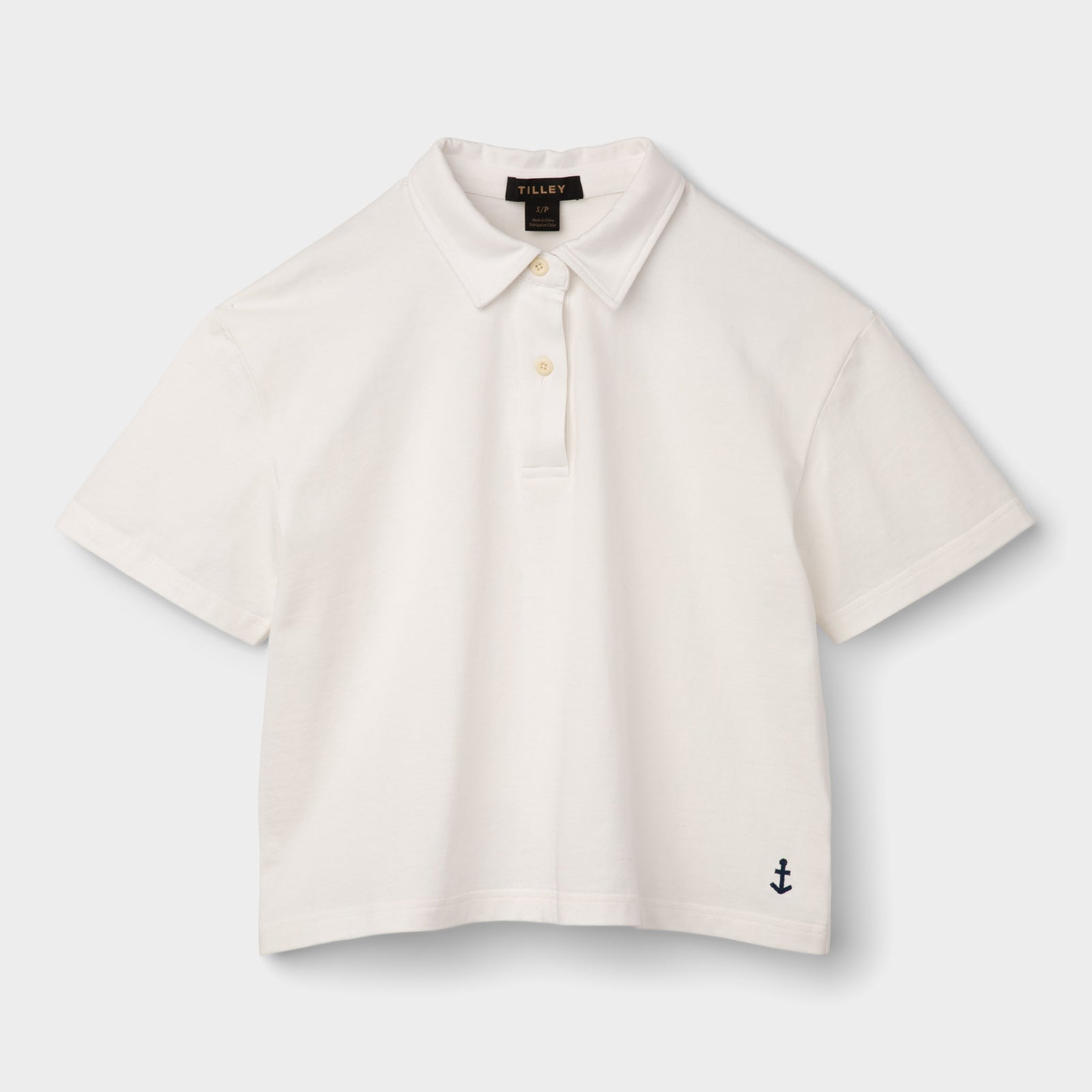 Marine Cropped Polo - Image 5