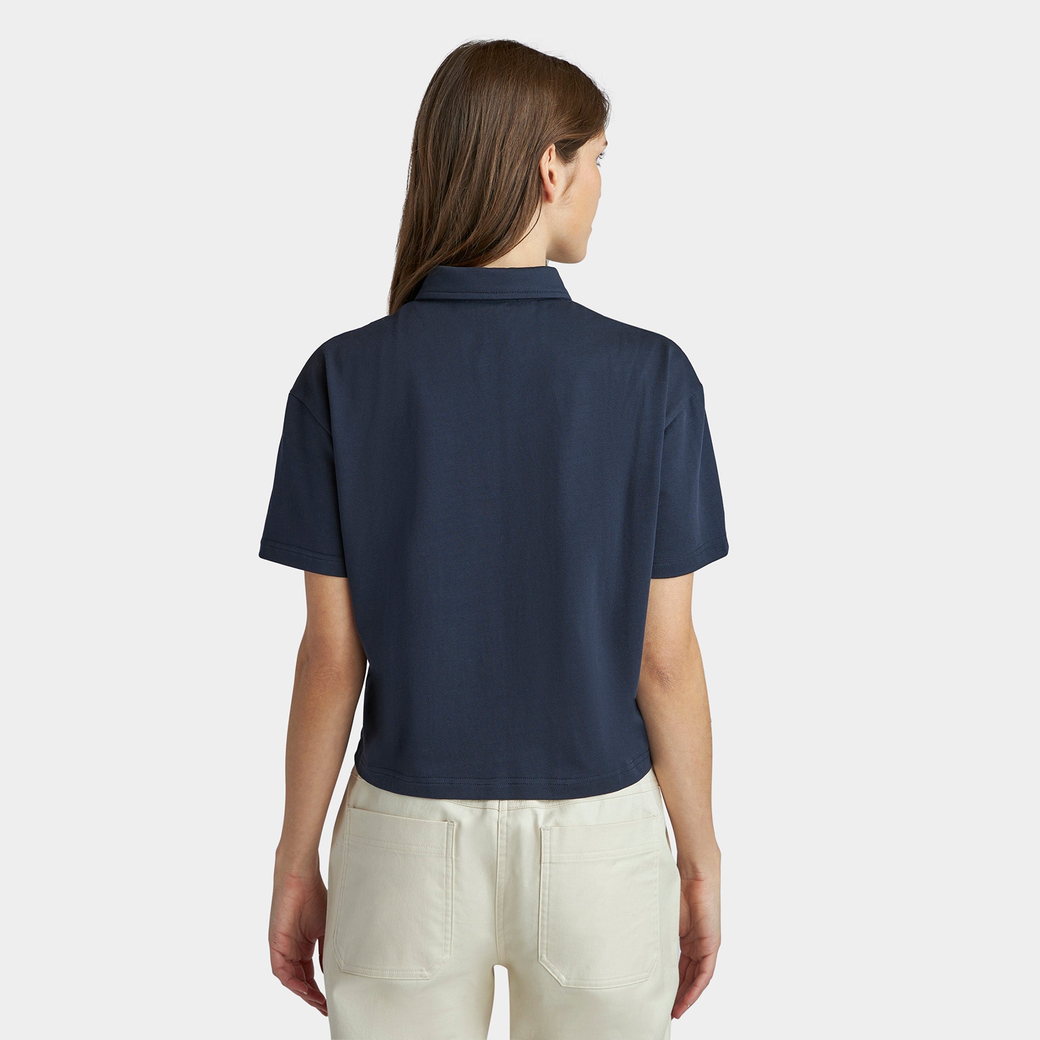 Marine Cropped Polo - Image 4