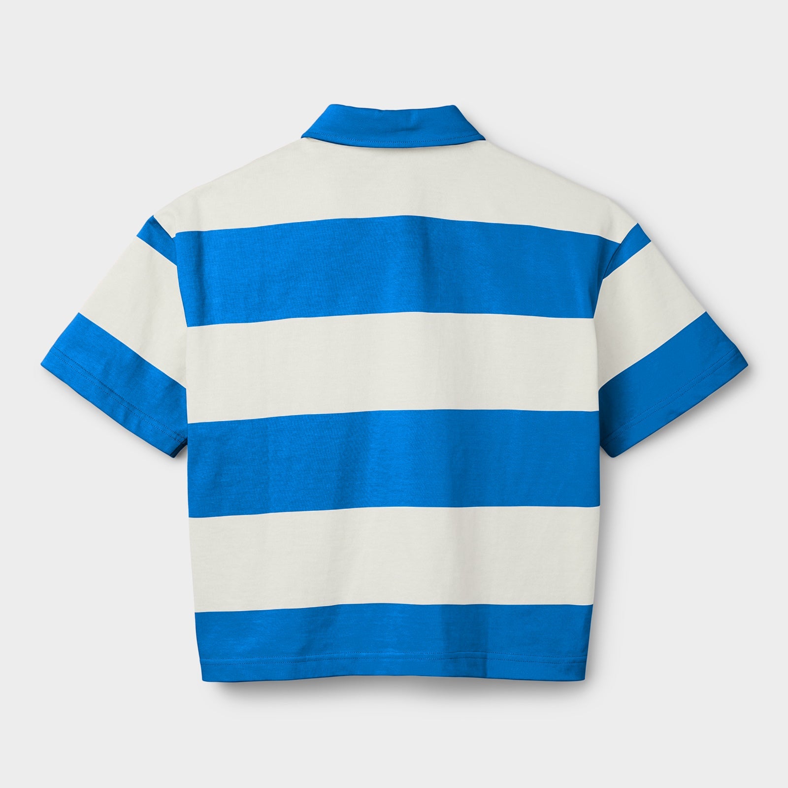 Stripe Marine Cropped Polo - Image 14