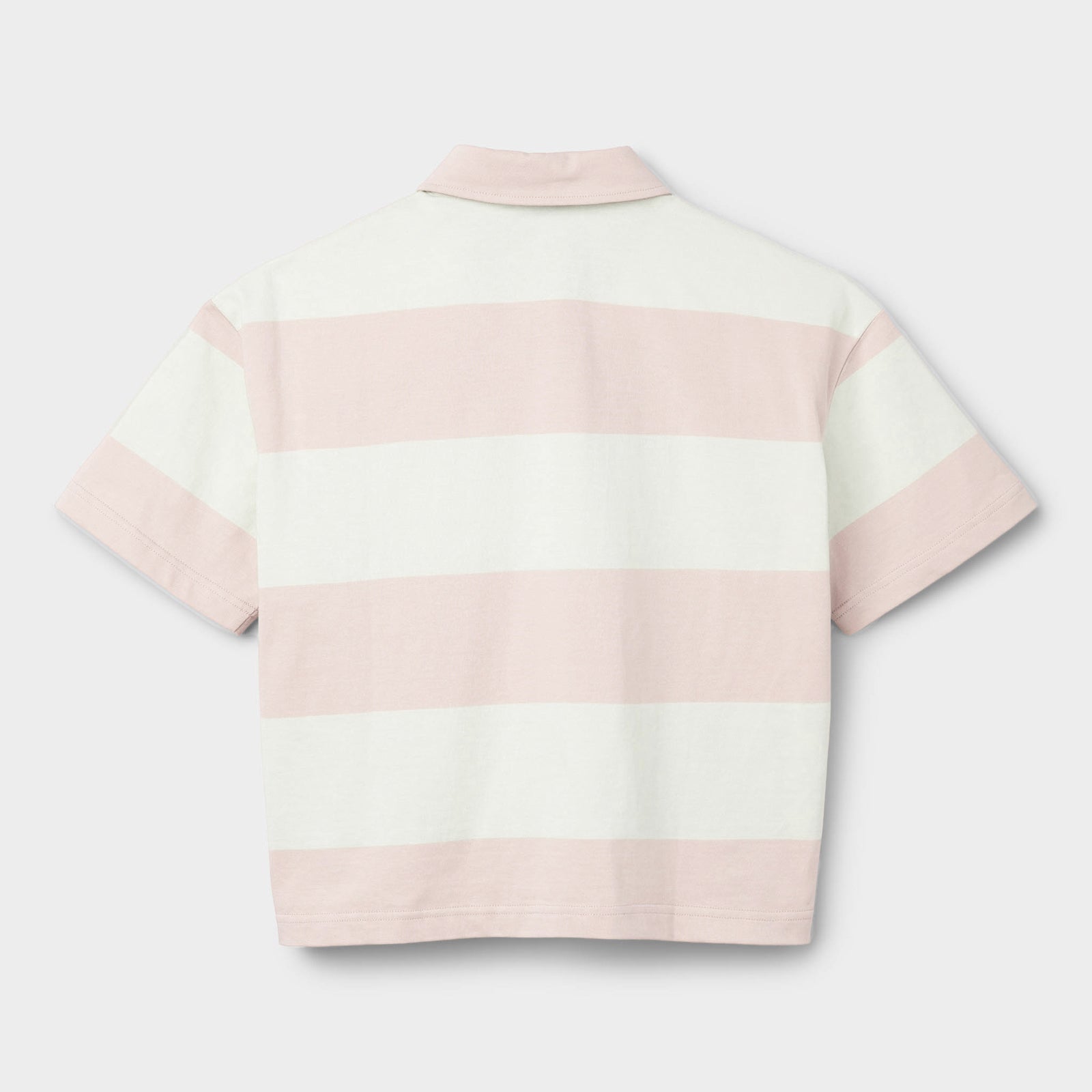 Stripe Marine Cropped Polo - Image 7