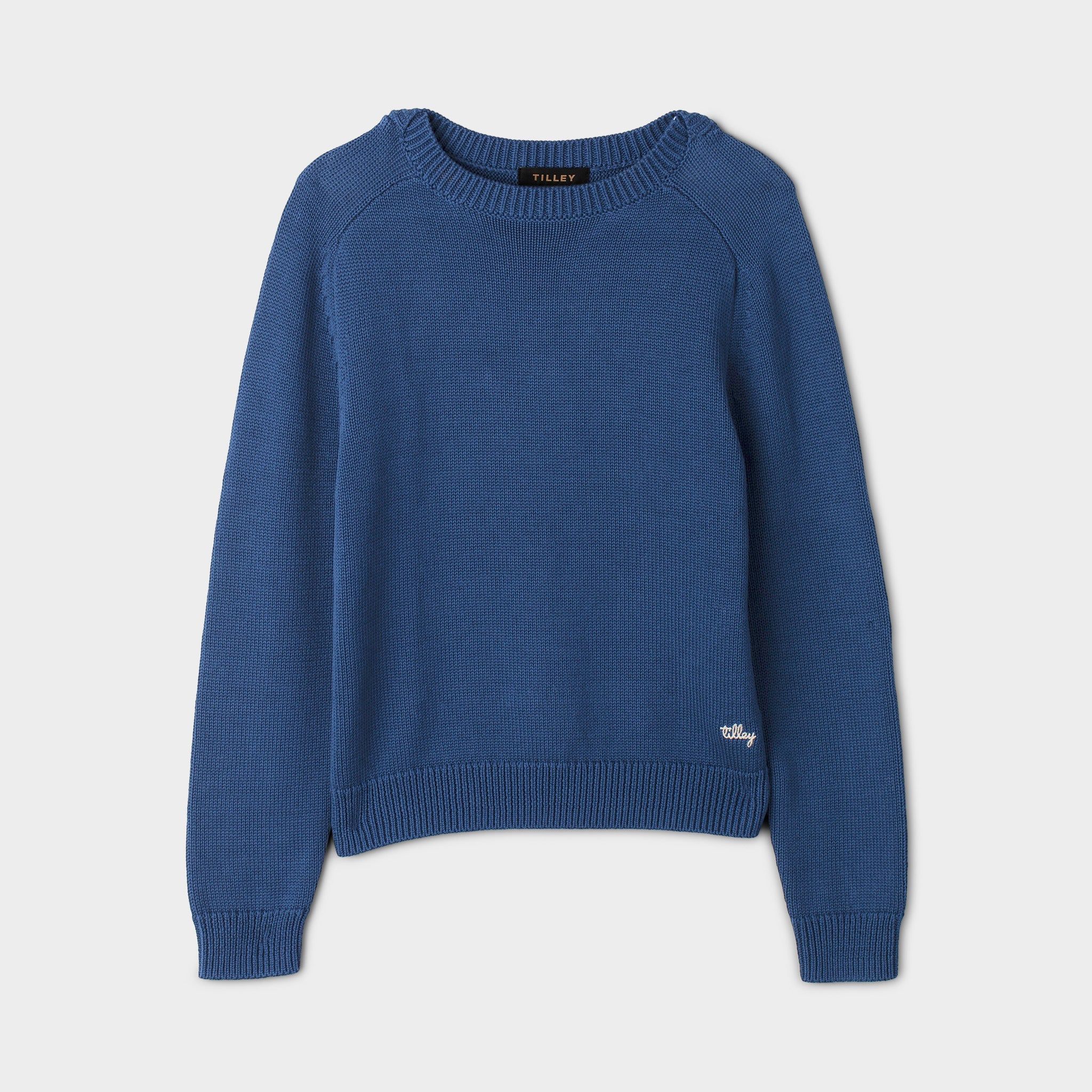 Cool Cotton Marine Sweater - Image 3