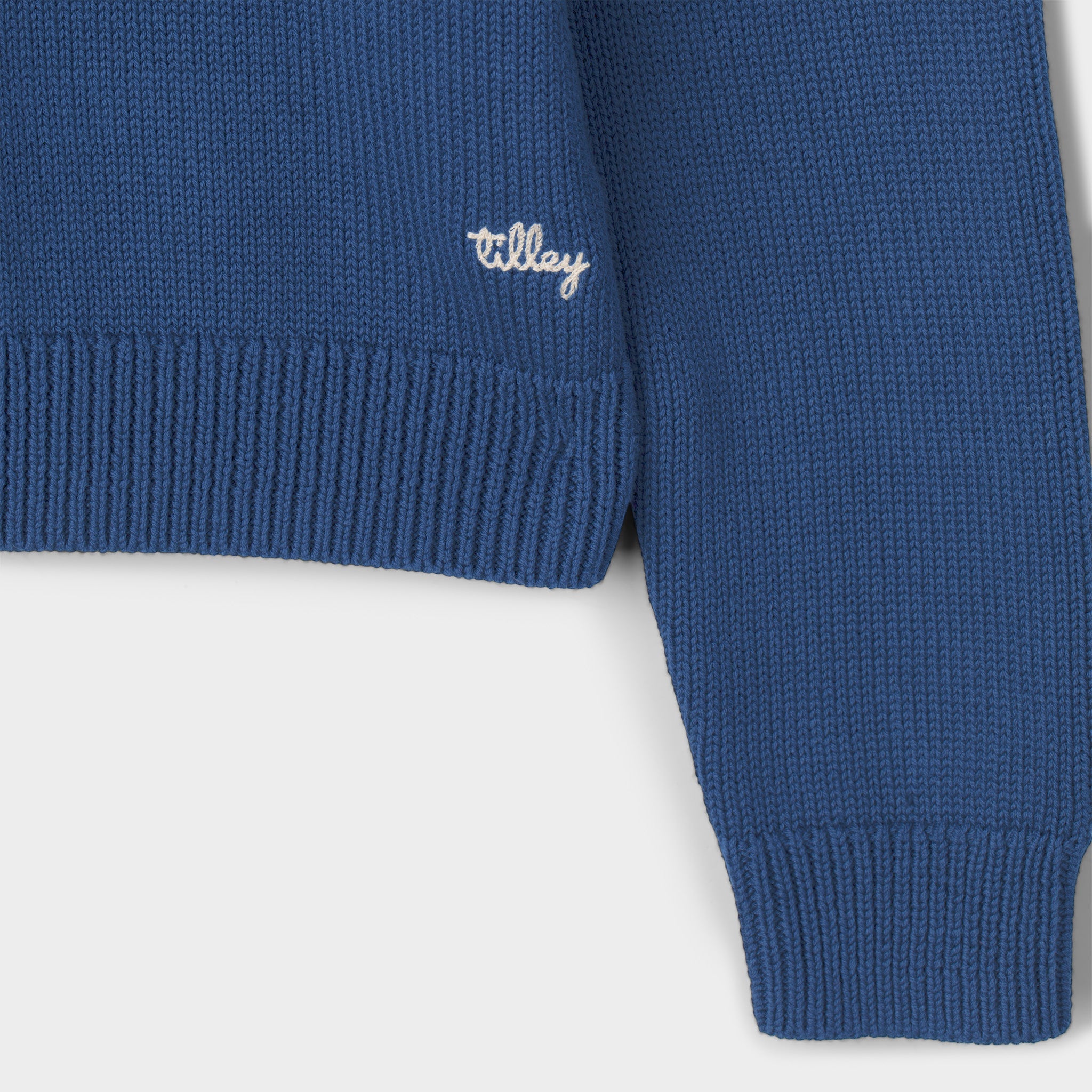 Cool Cotton Marine Sweater - Image 9