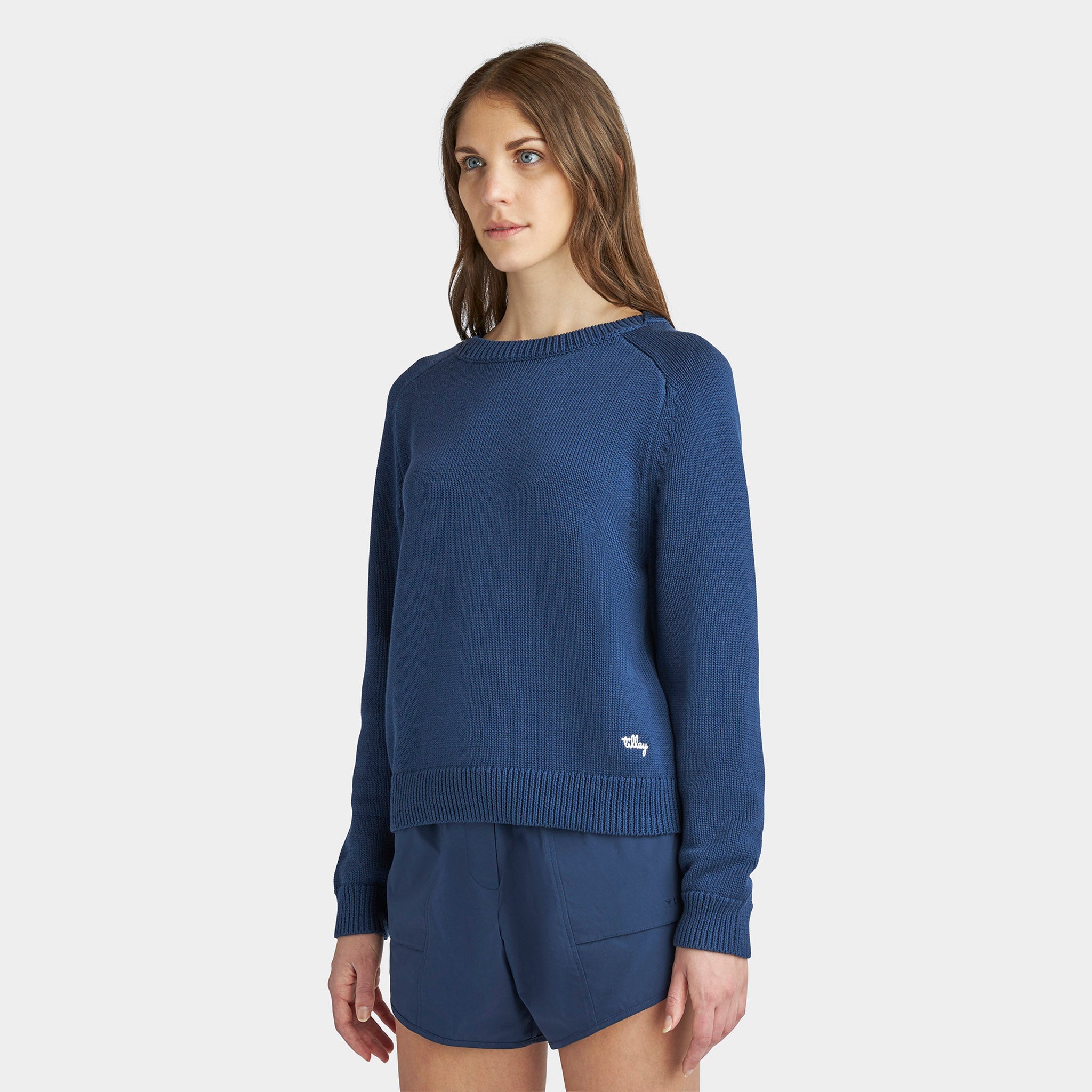 Cool Cotton Marine Sweater - Image 6