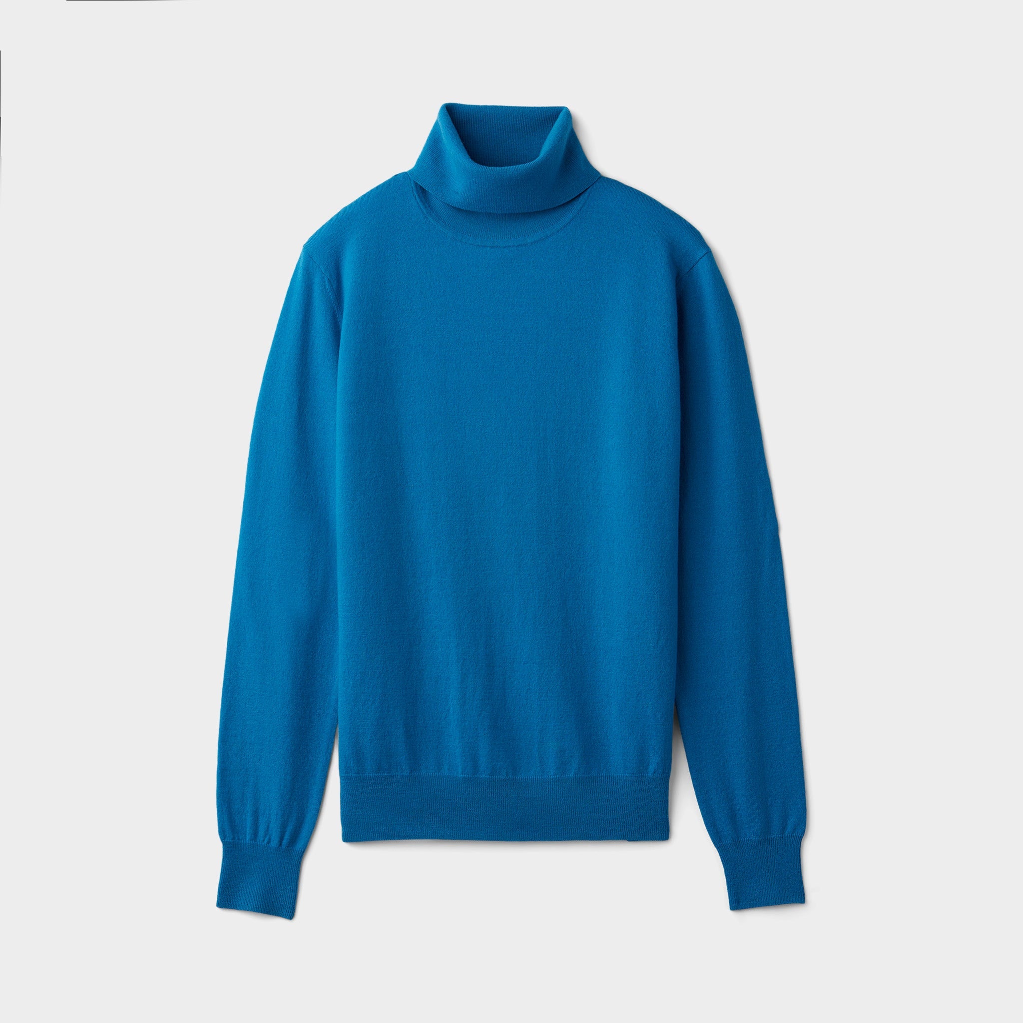 Stretch Merino Turtleneck - Image 21