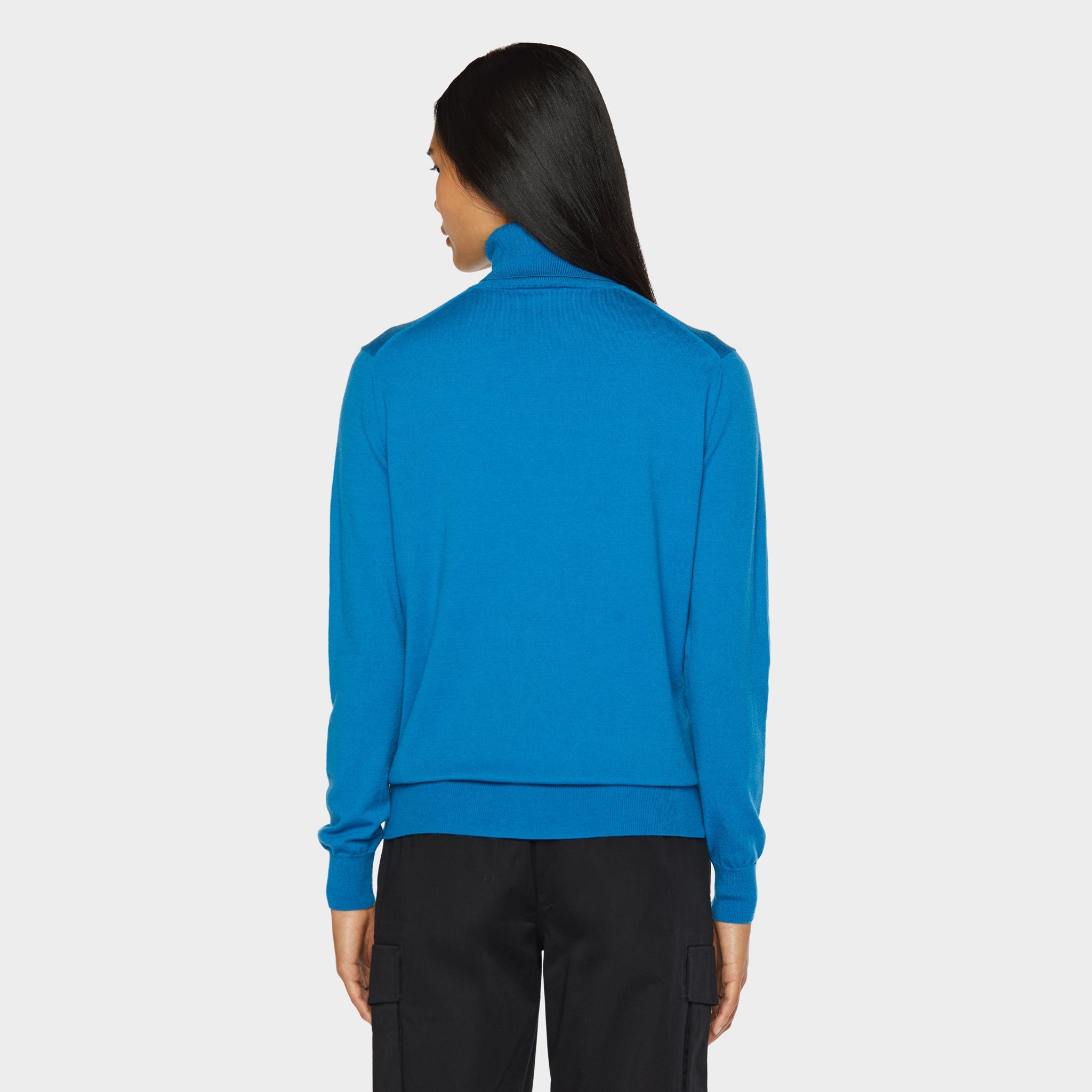 Stretch Merino Turtleneck - Image 16