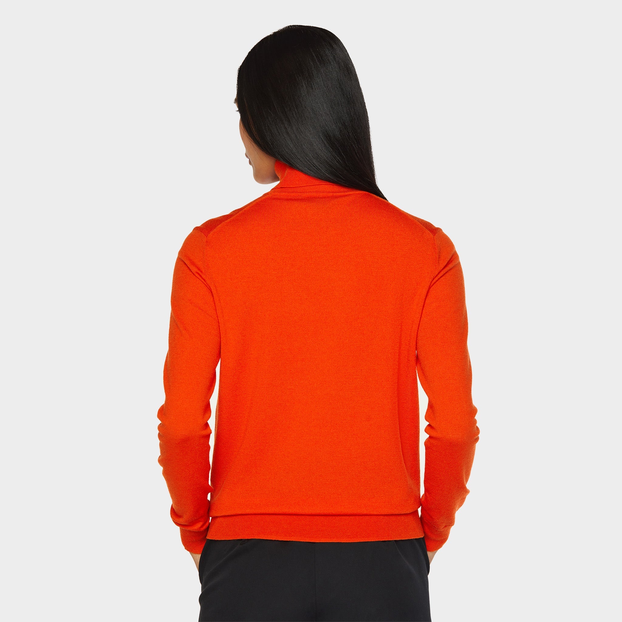Stretch Merino Turtleneck - Image 4