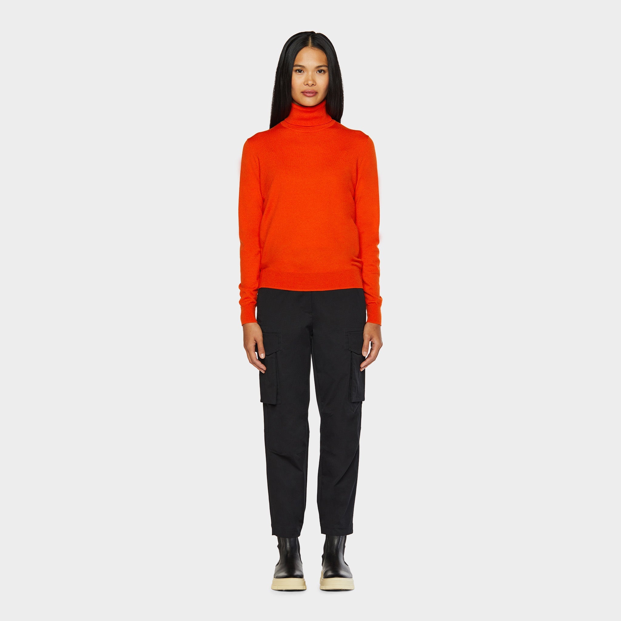 Stretch Merino Turtleneck - Image 5