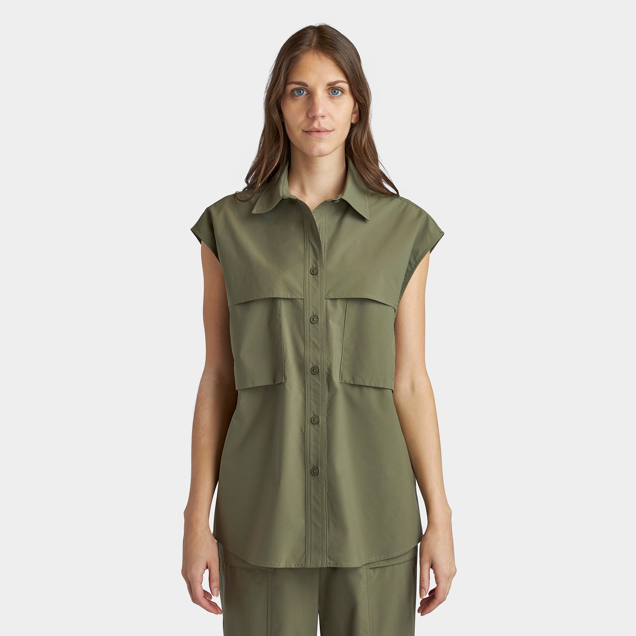 Sleeveless Shield Shirt - Image 10