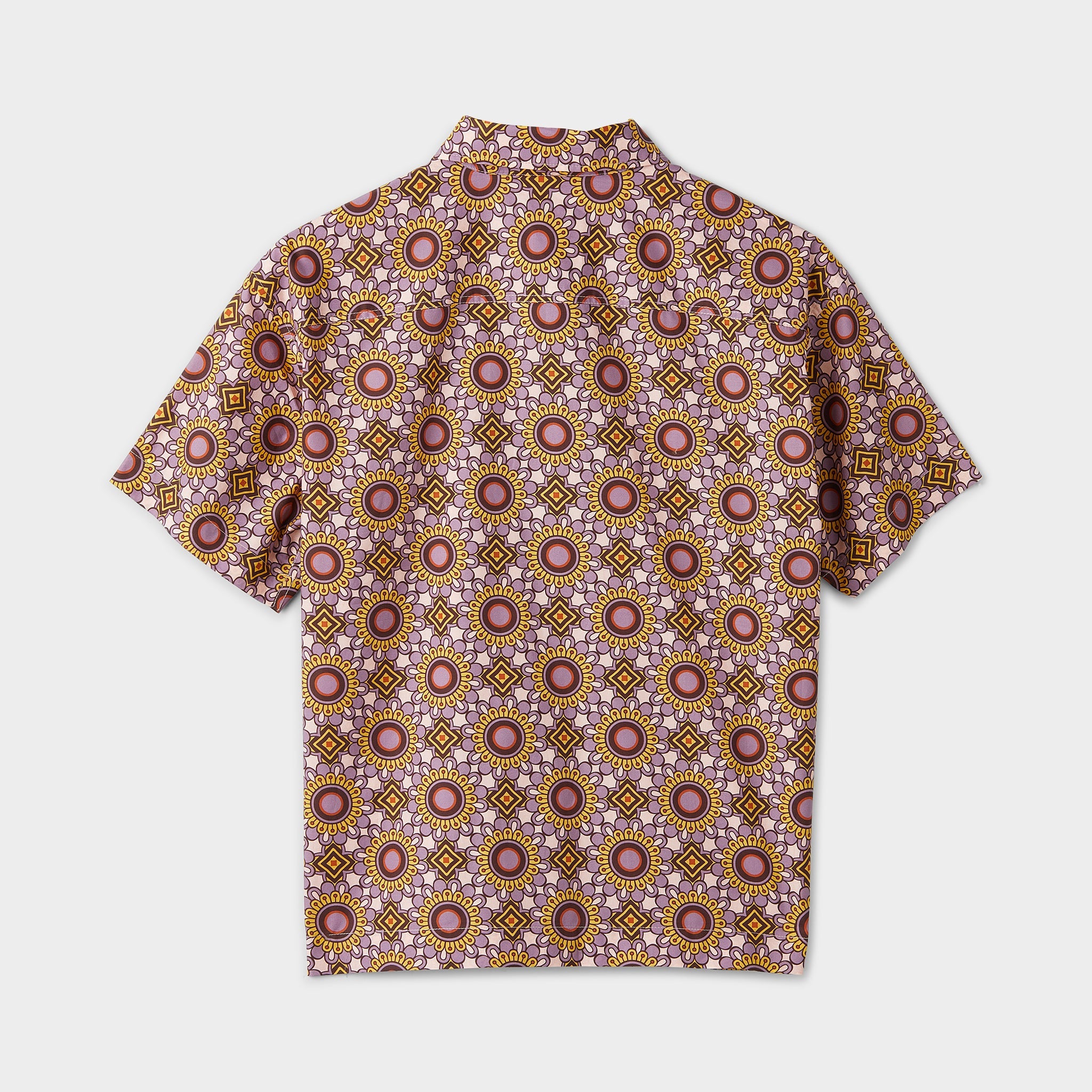 Geo Floral Print Shirt - Image 8