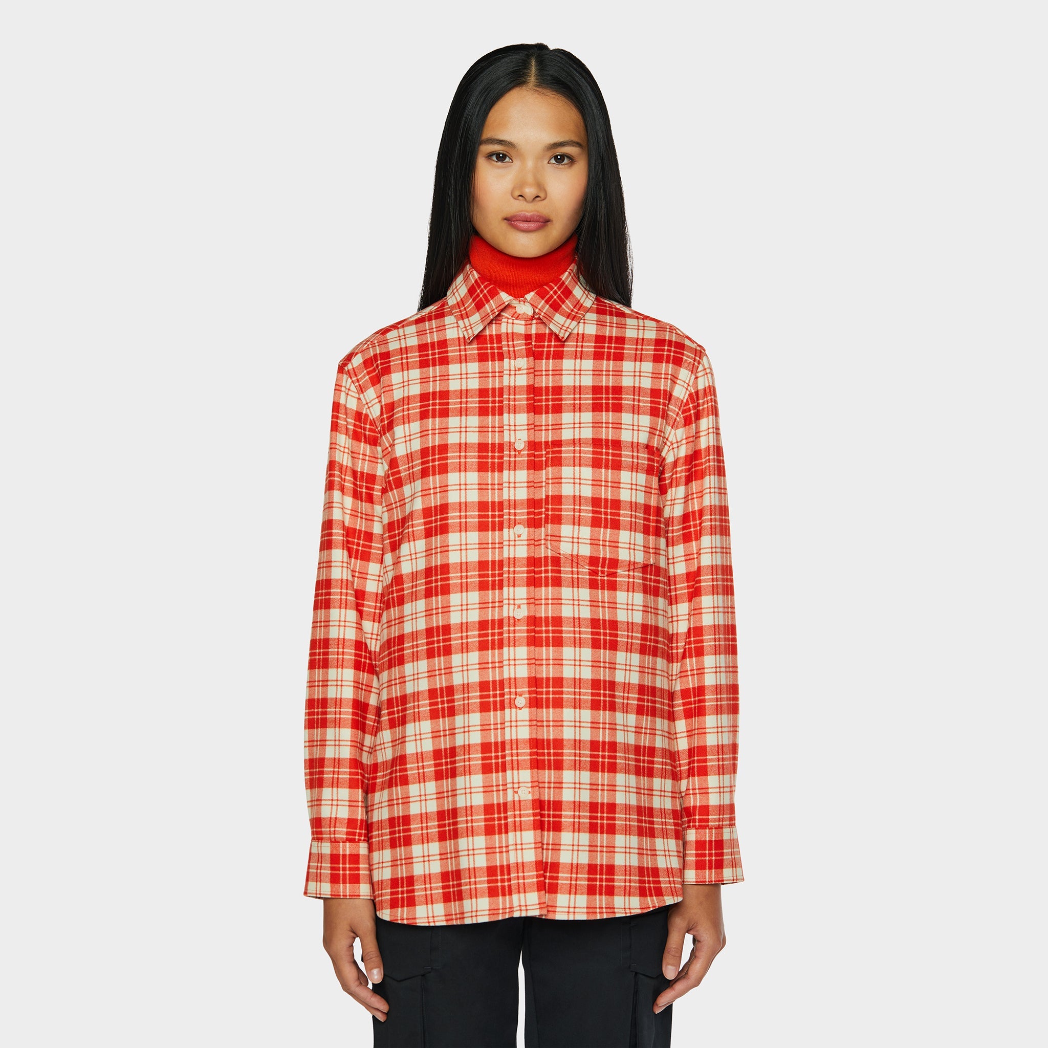 Plaid Flannel Shirt - Image 2