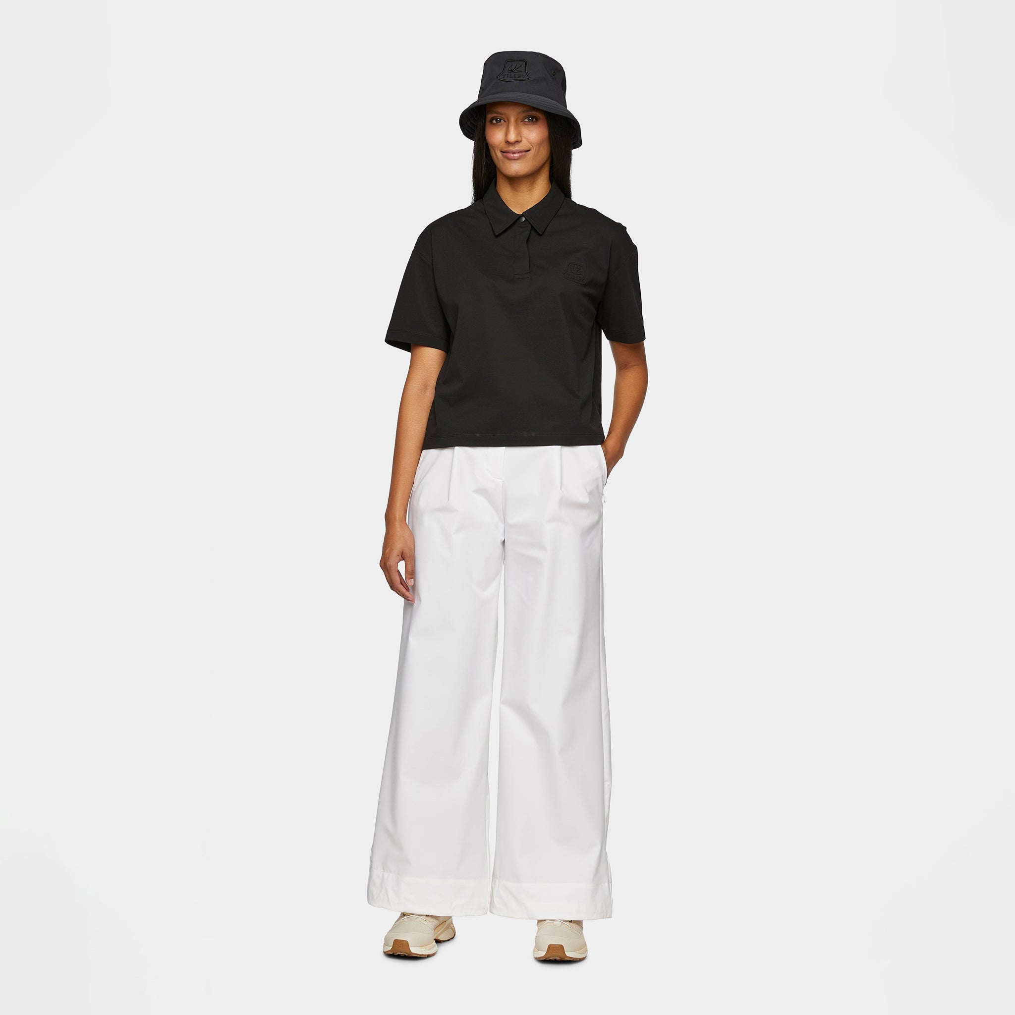 Wide Leg Tech Trouser - Image 5