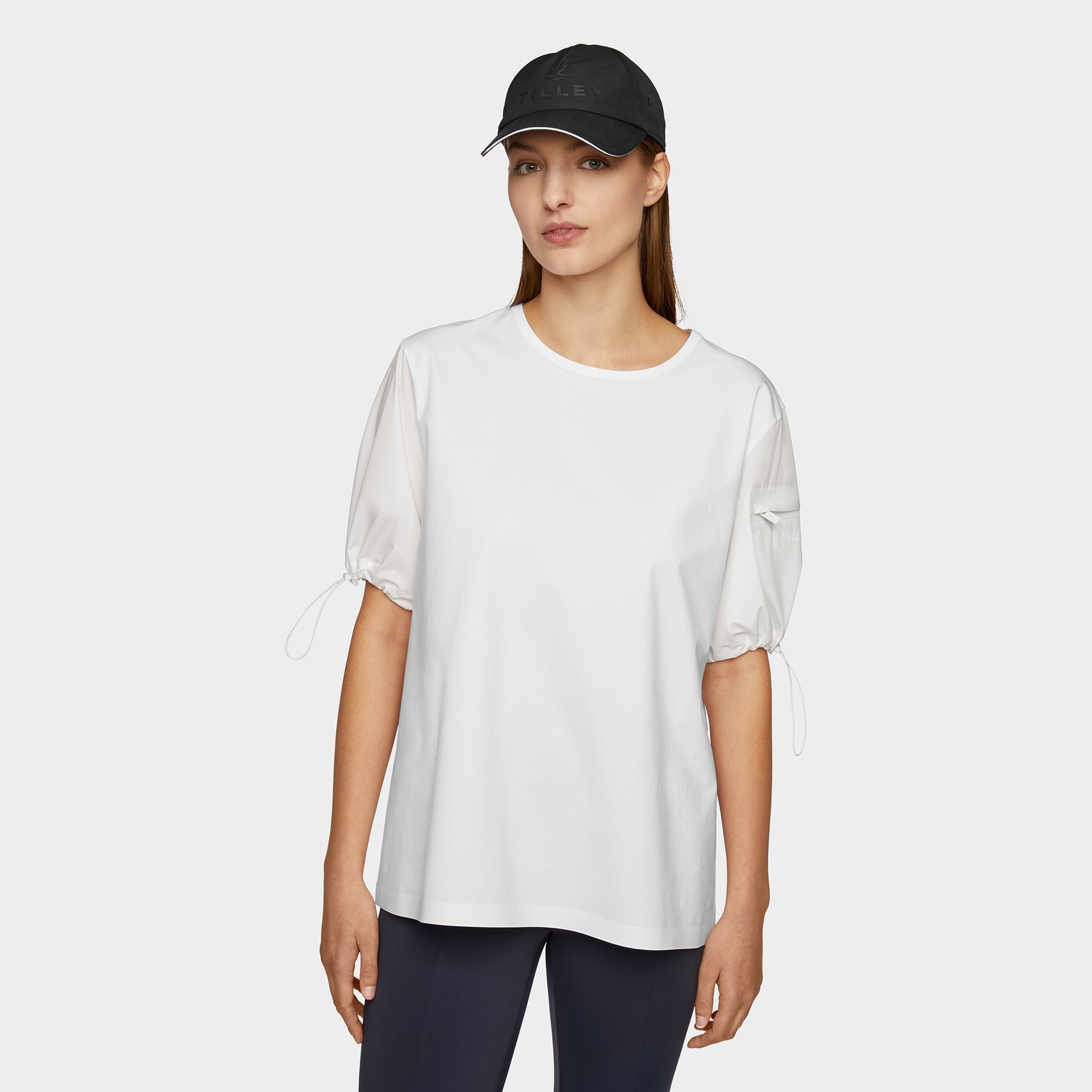 Woven Sleeve Tee - Image 8
