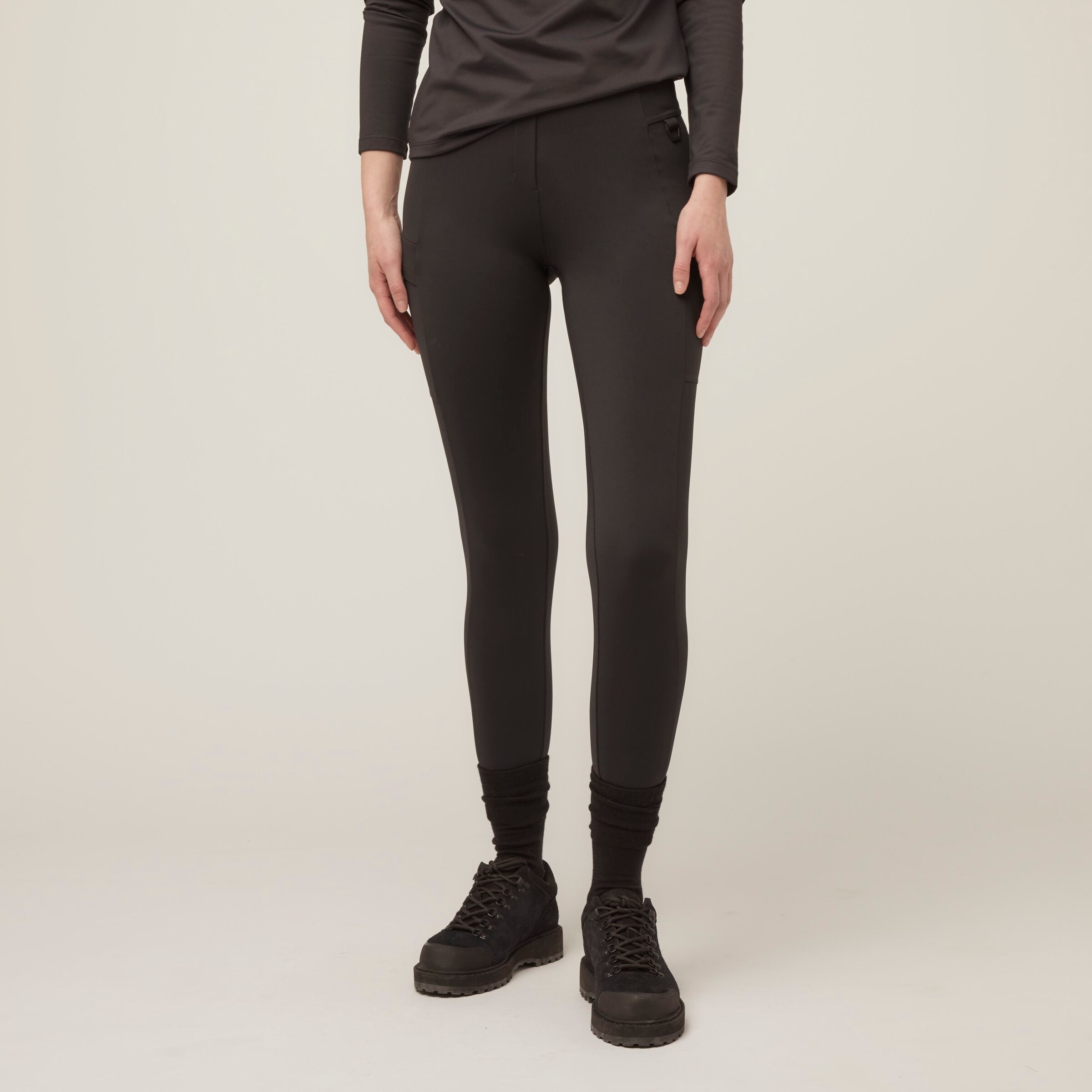 High Rise Compact Cargo Legging