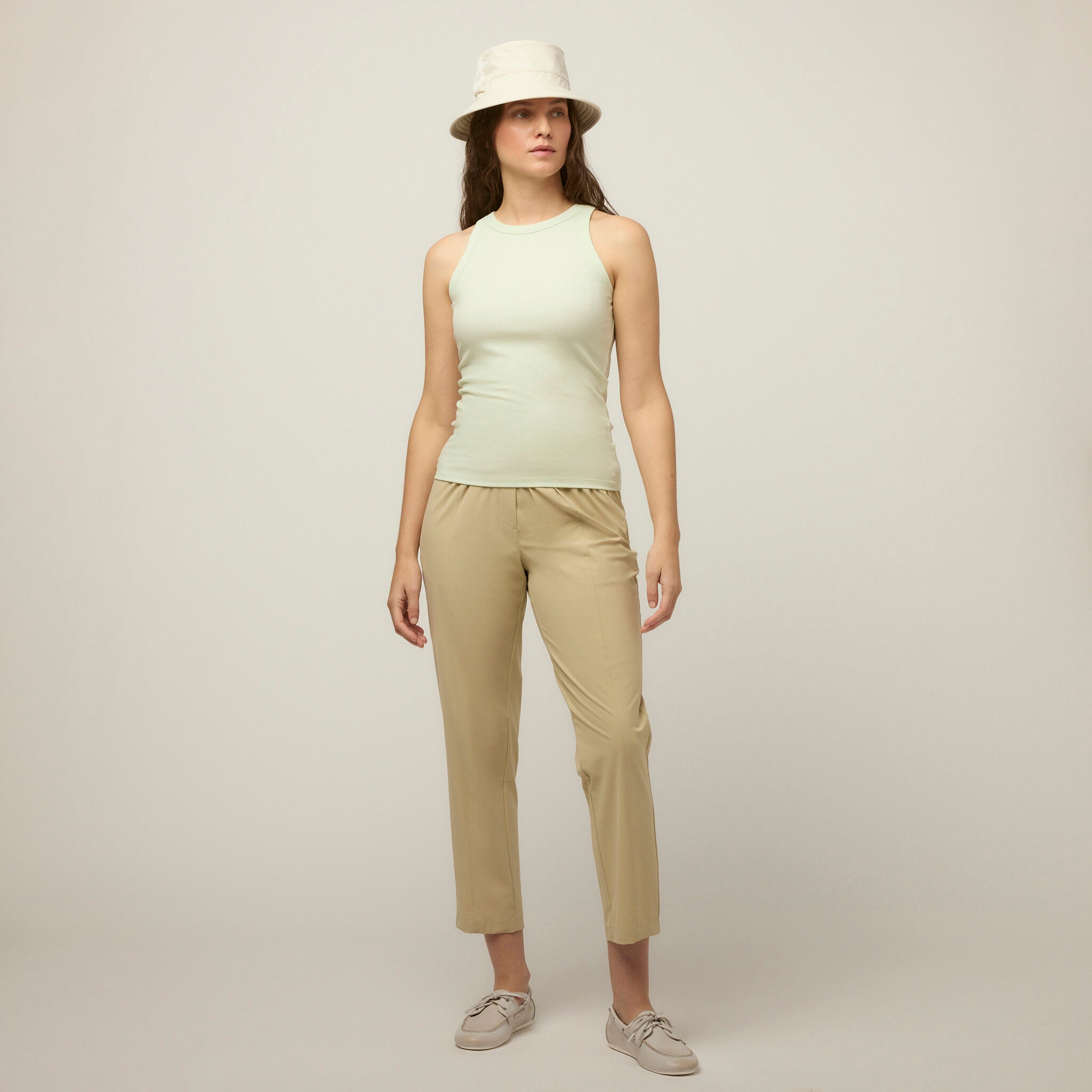 High Neck Rib Tank - Image 15