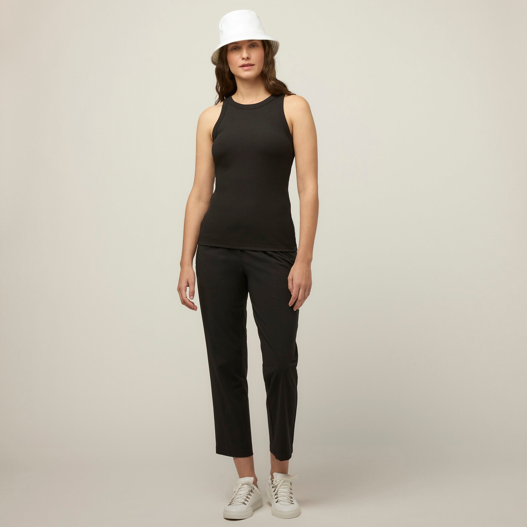 High Neck Rib Tank - Image 25