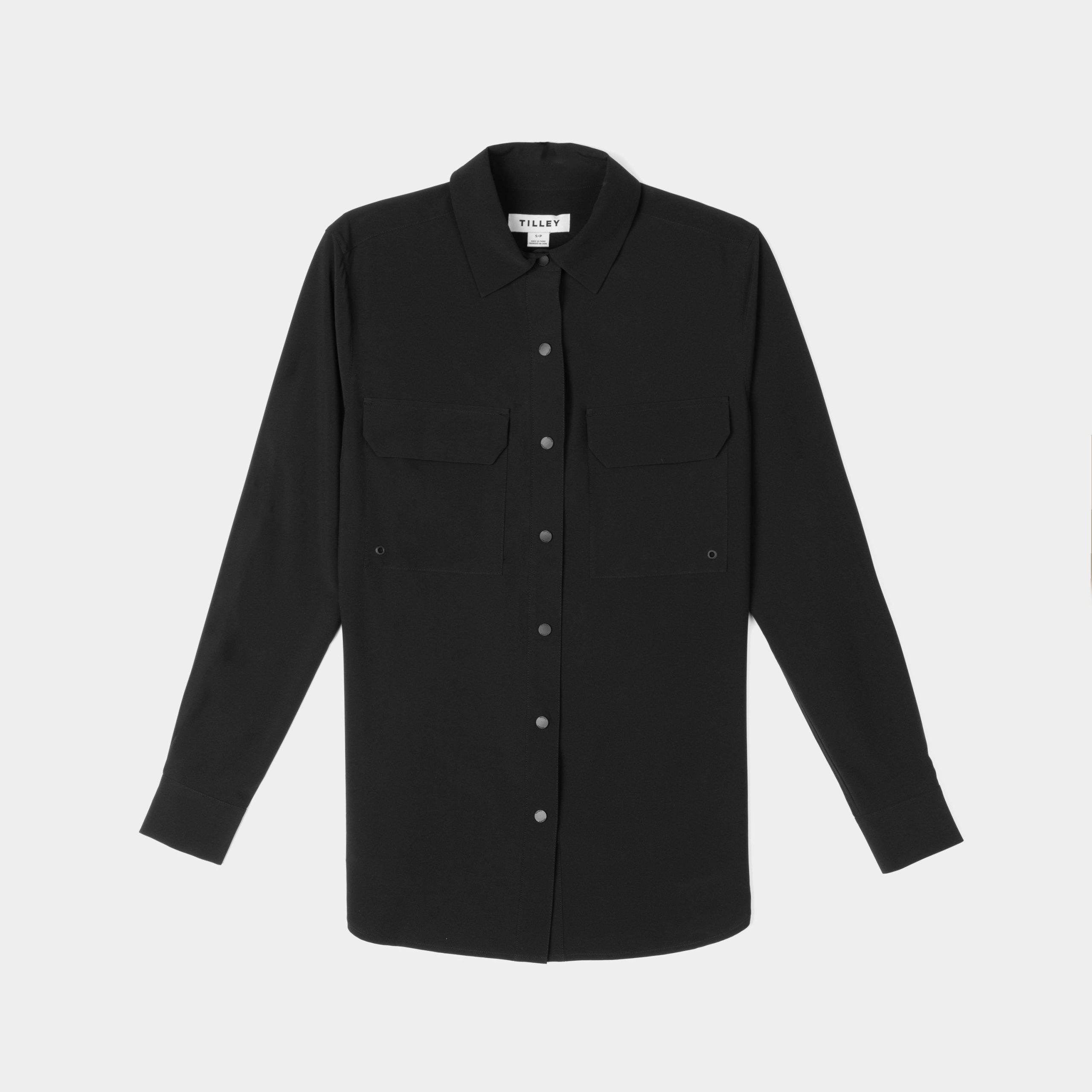 Tech Slk Long Sleeve Pocket Button Down - Image 6