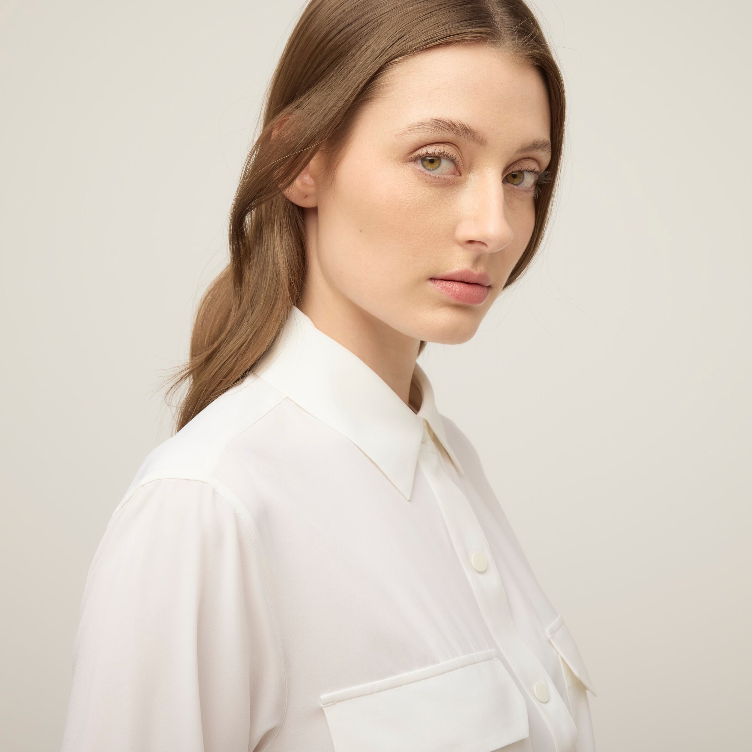 Tech Slk Long Sleeve Pocket Button Down - Image 14