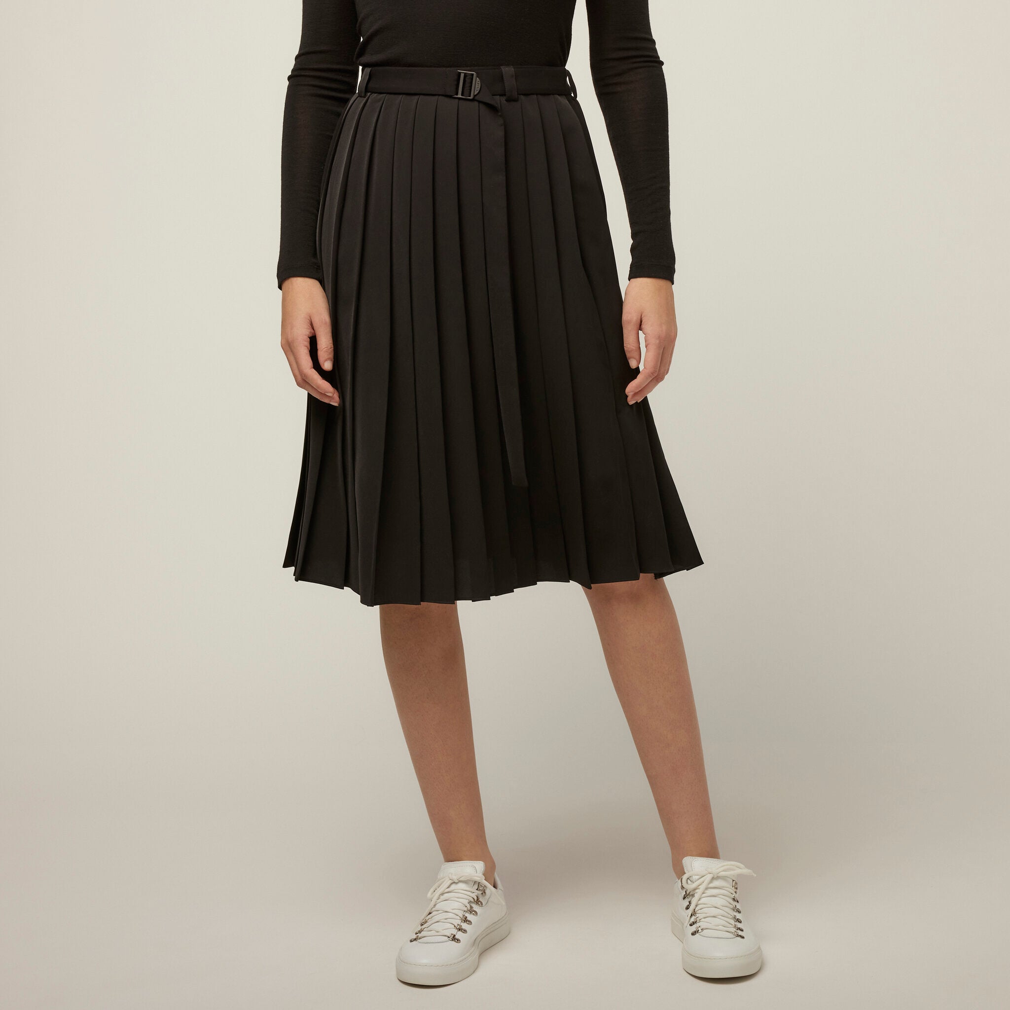 Tech Slk Pleated Skirt - Image 16