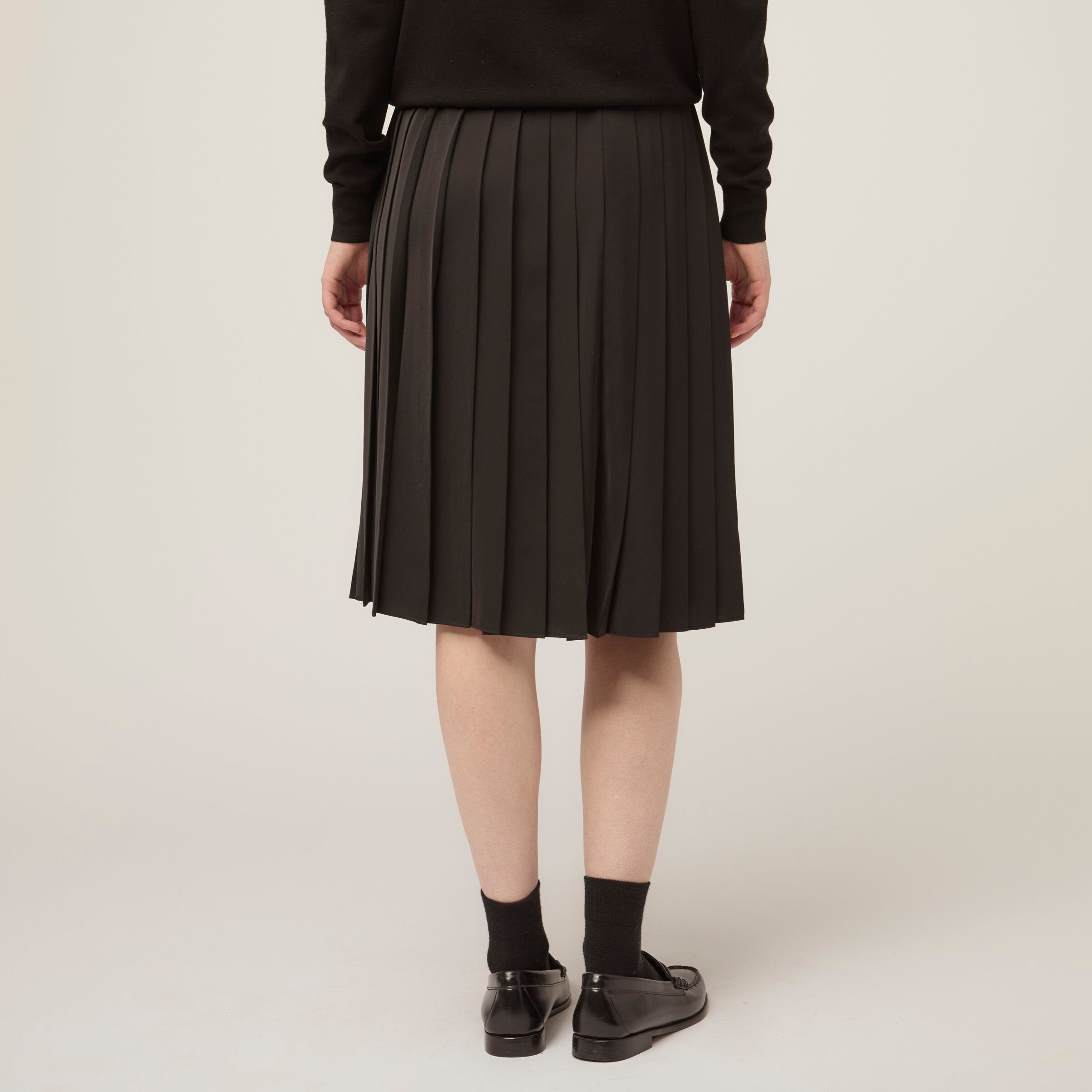 Tech Slk Pleated Skirt - Image 13