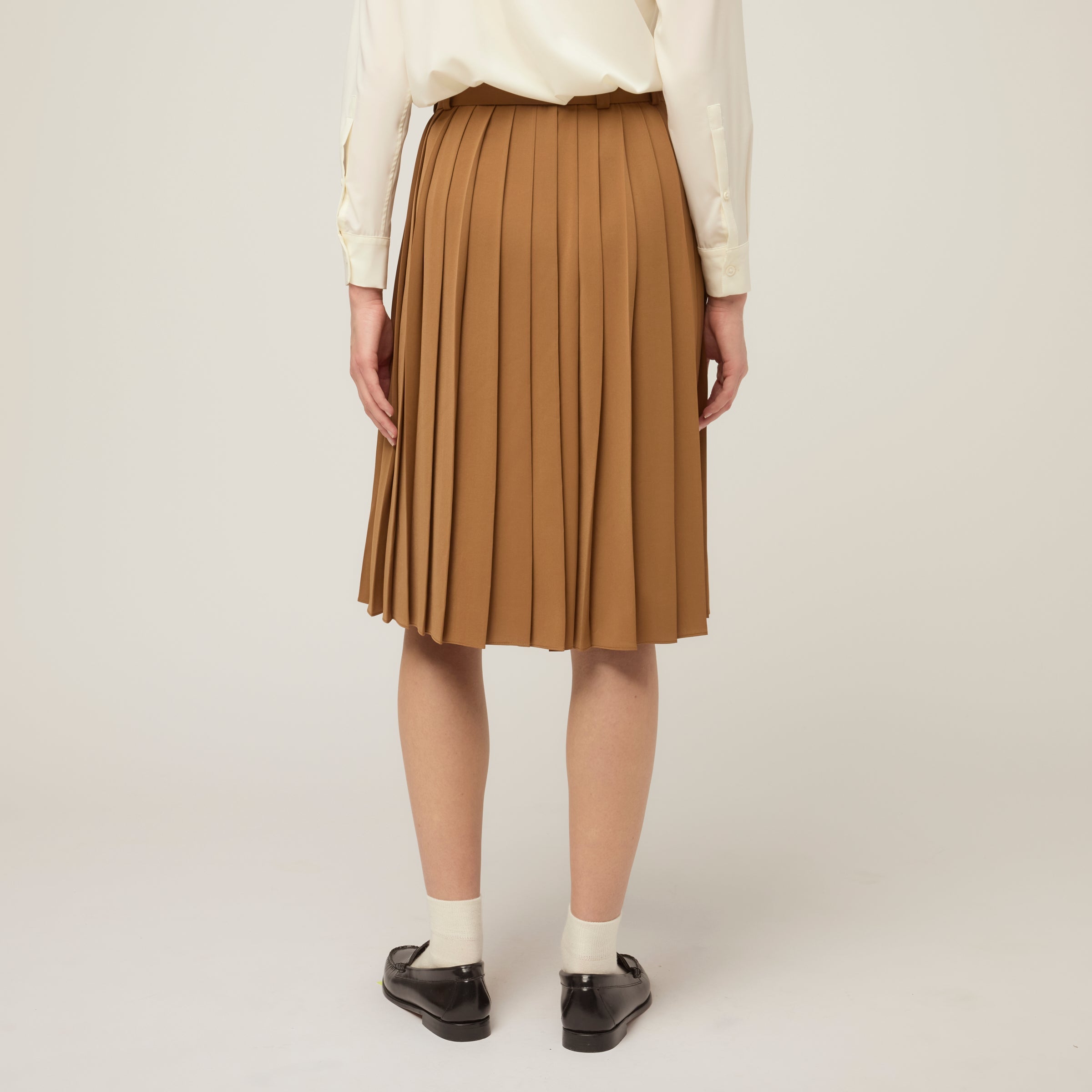 Tech Slk Pleated Skirt - Image 20