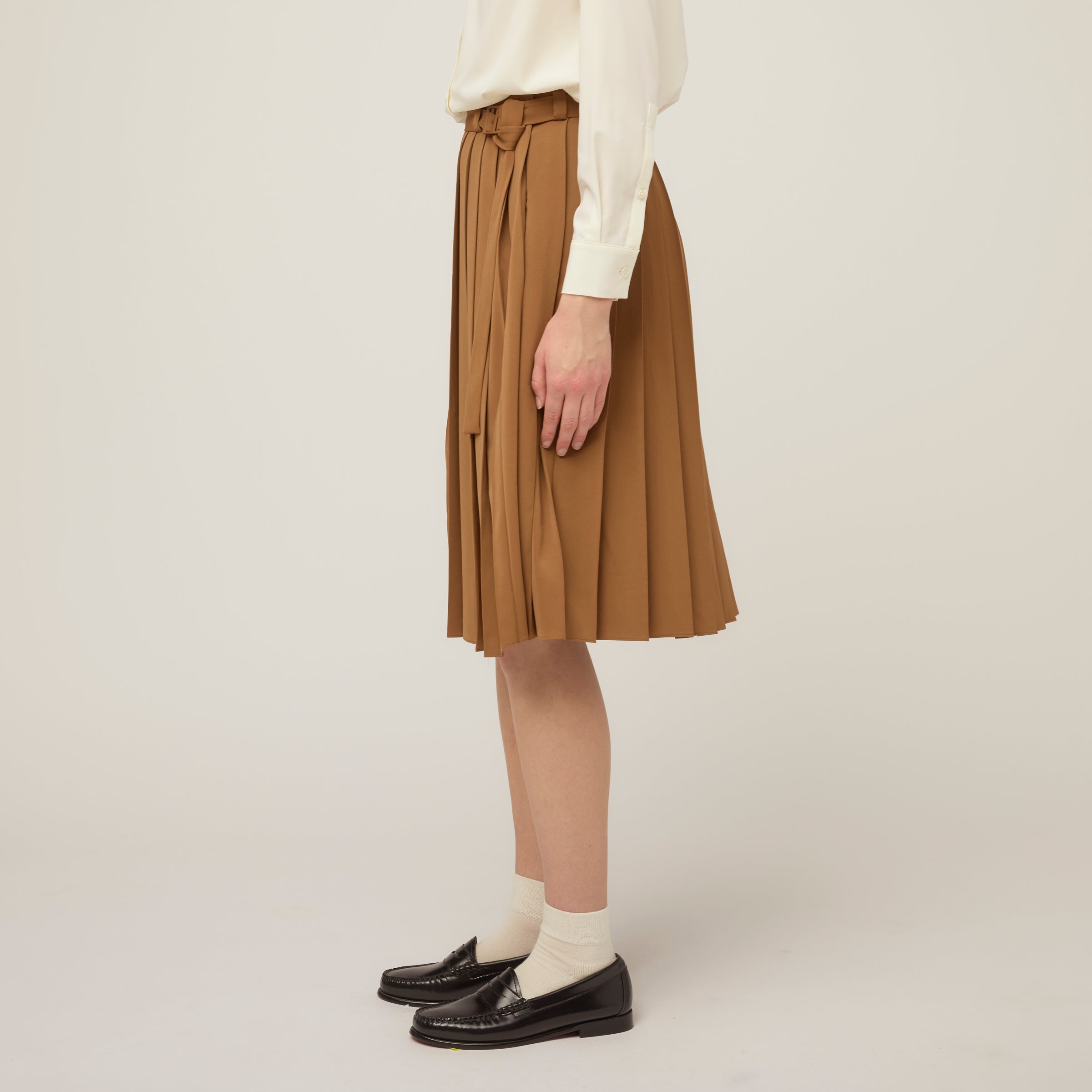 Tech Slk Pleated Skirt - Image 19