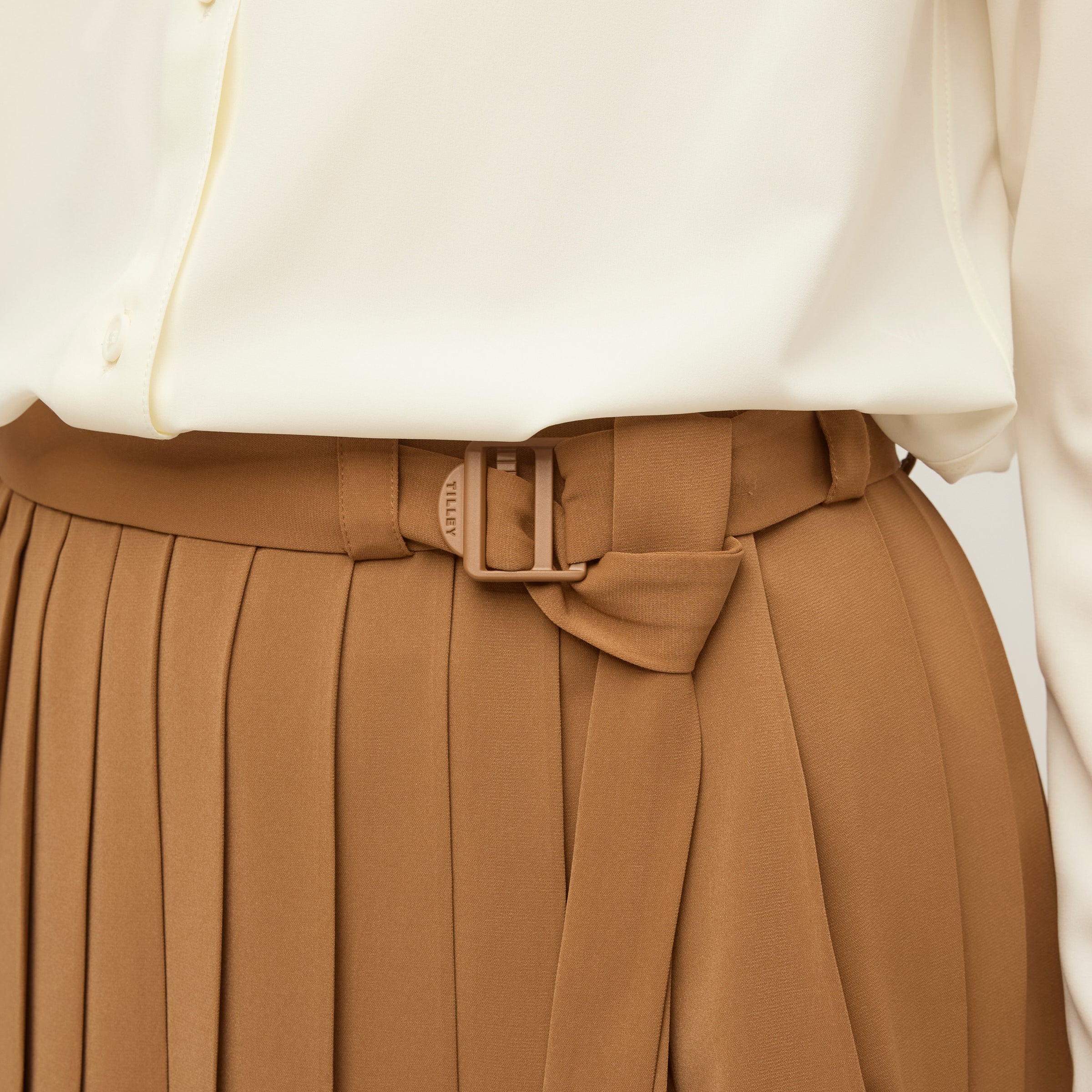 Tech Slk Pleated Skirt - Image 22