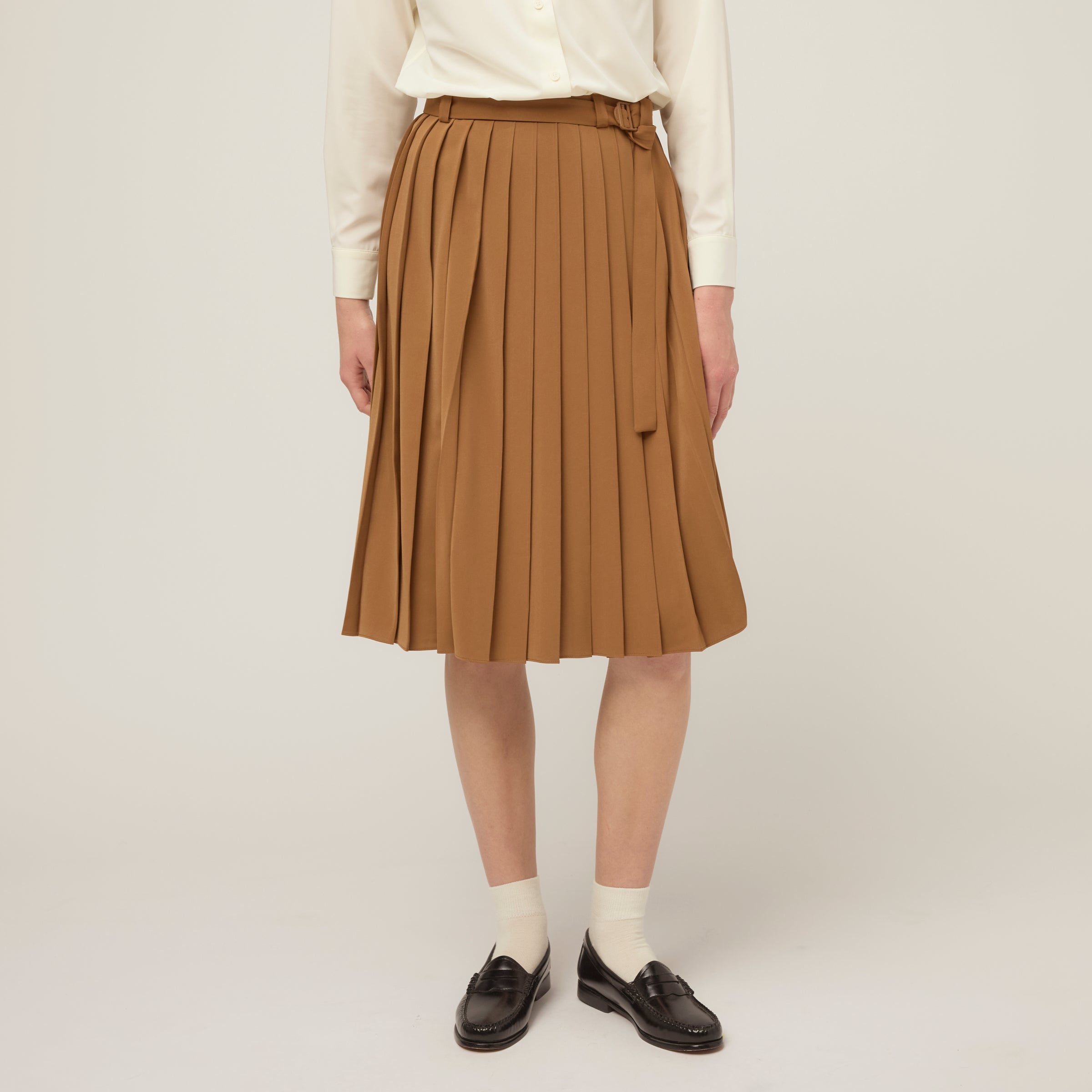 Tech Slk Pleated Skirt - Image 18