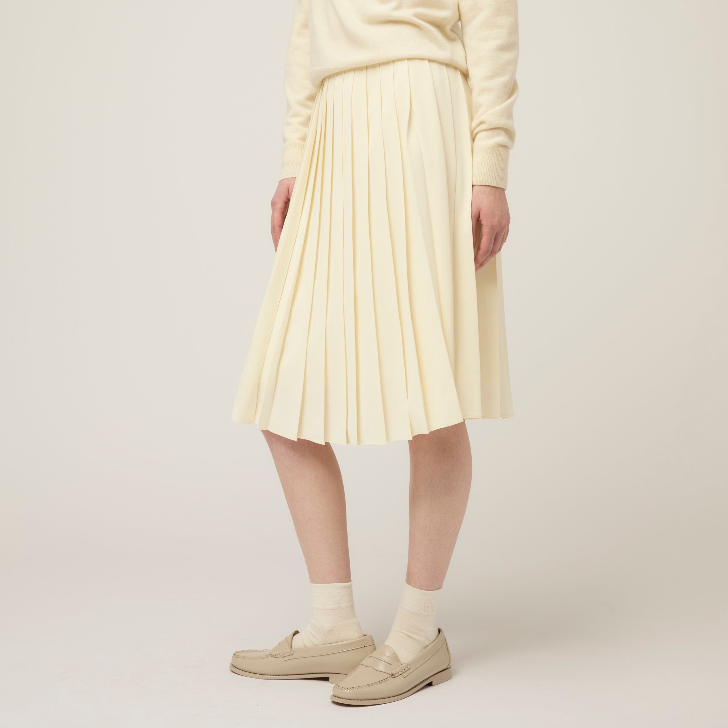 Tech Slk Pleated Skirt - Image 2