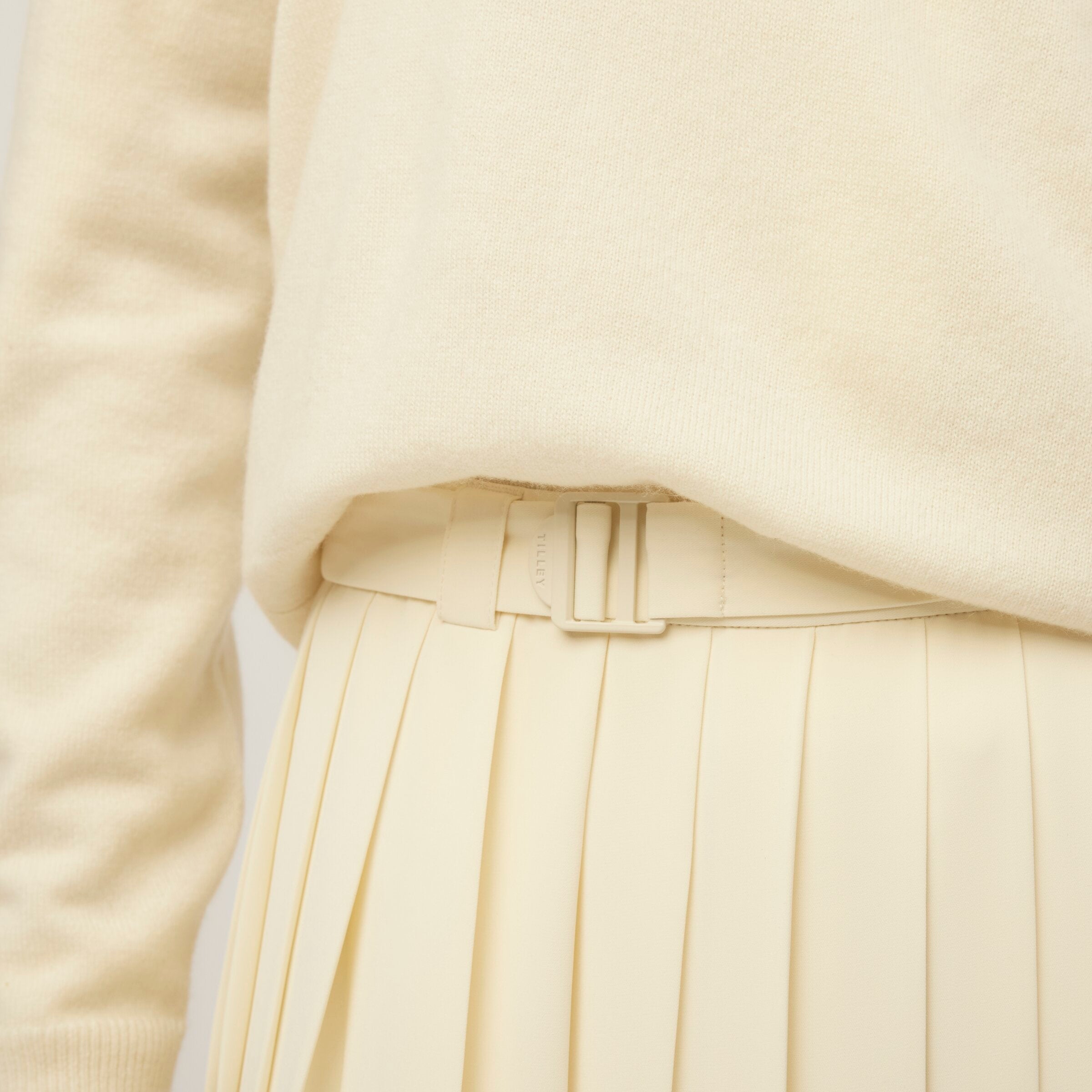 Tech Slk Pleated Skirt - Image 4