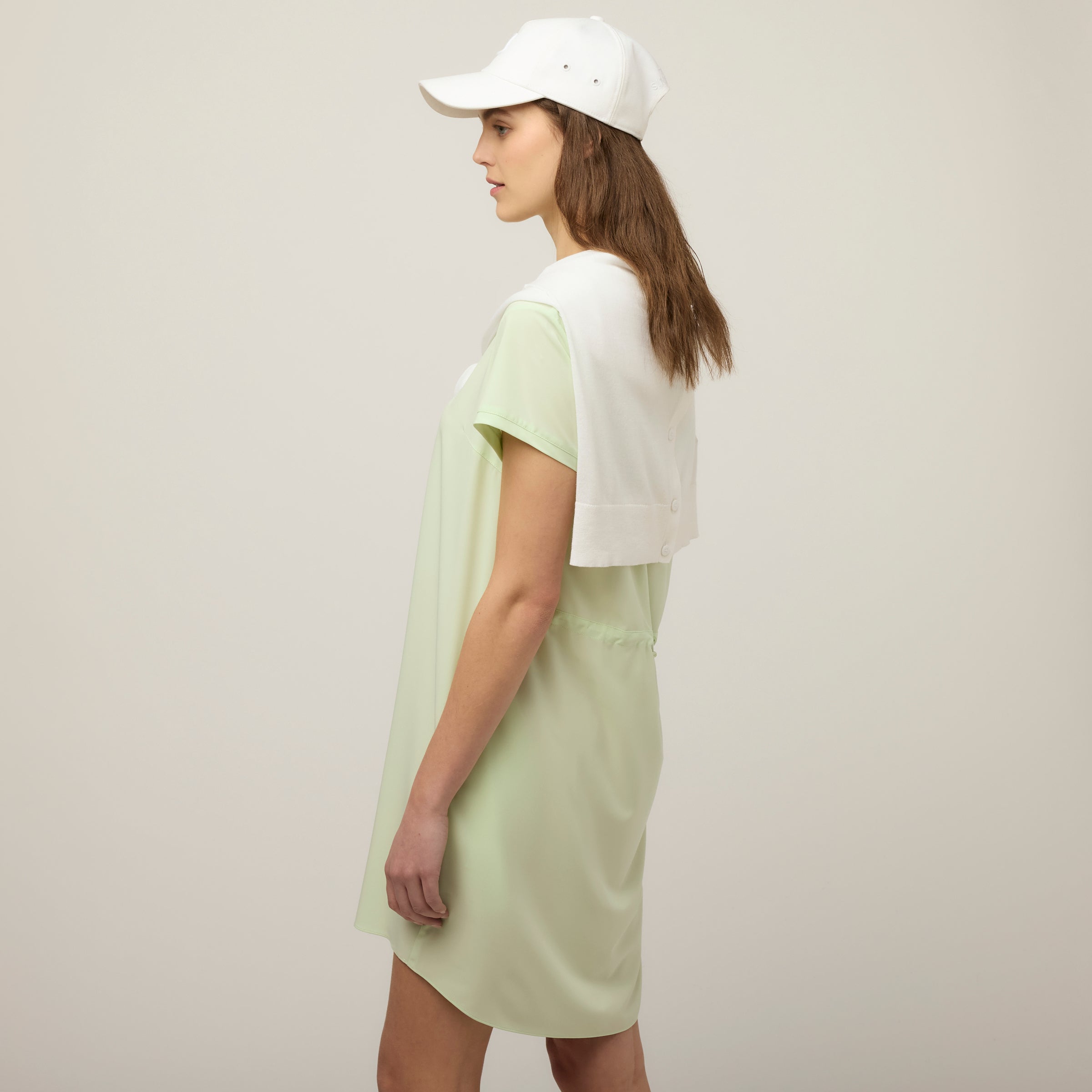 Tech Slk Tee Dress - Image 2