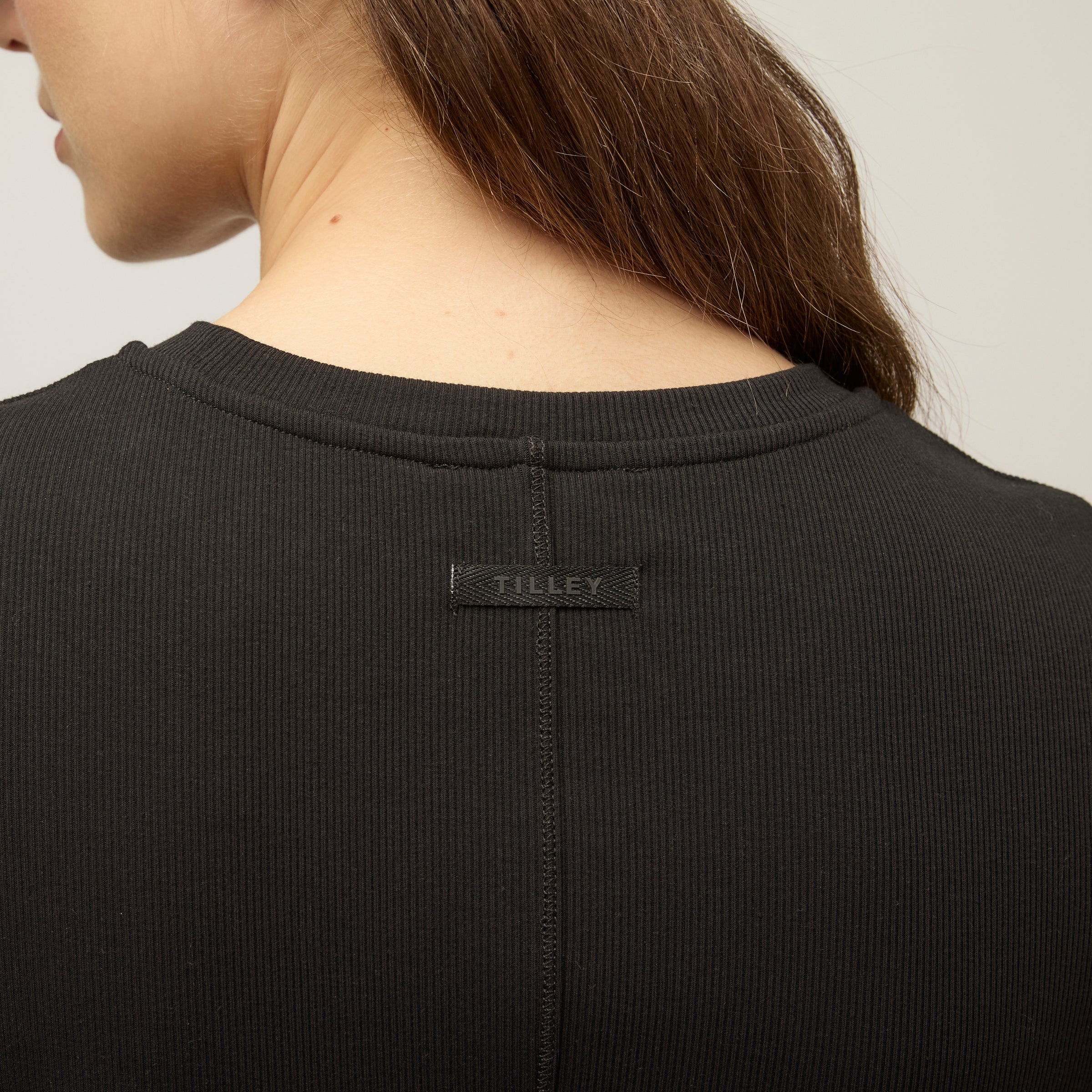 Short Sleeve Rib Tee Dress - Image 17